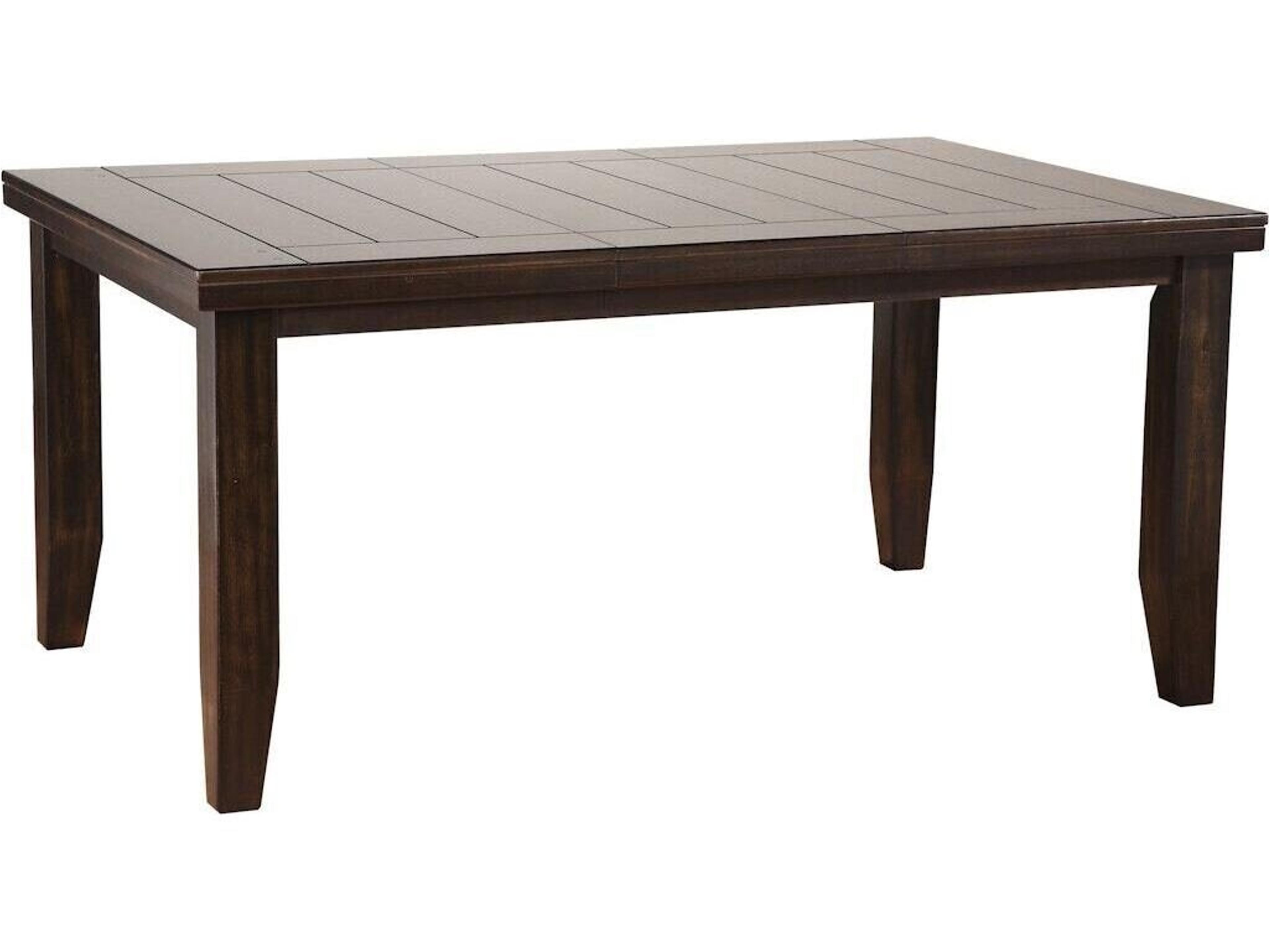 Urbana Rectangular Wood Espresso Dining Table