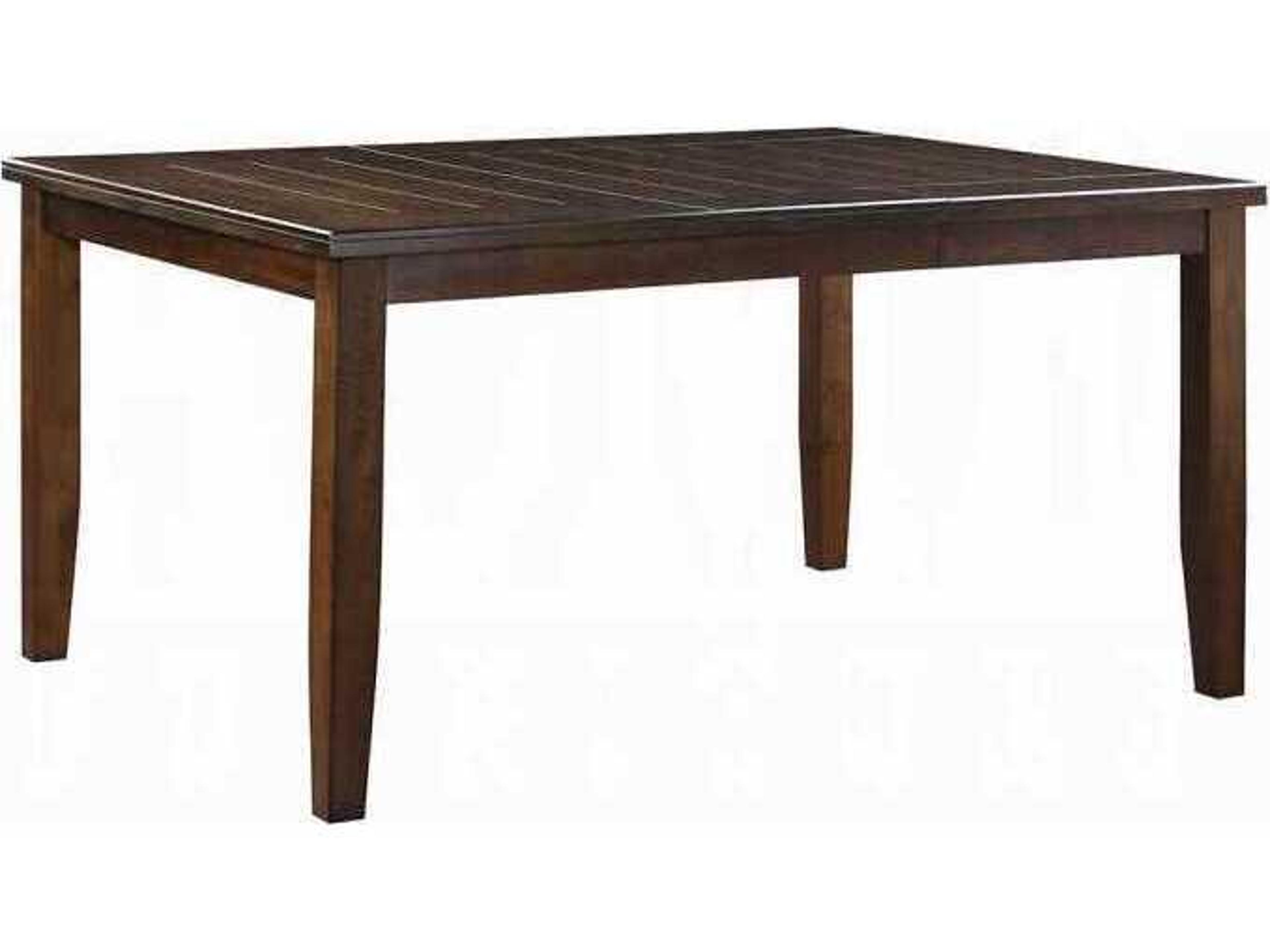 Urbana Square Wood Espresso Dining Table