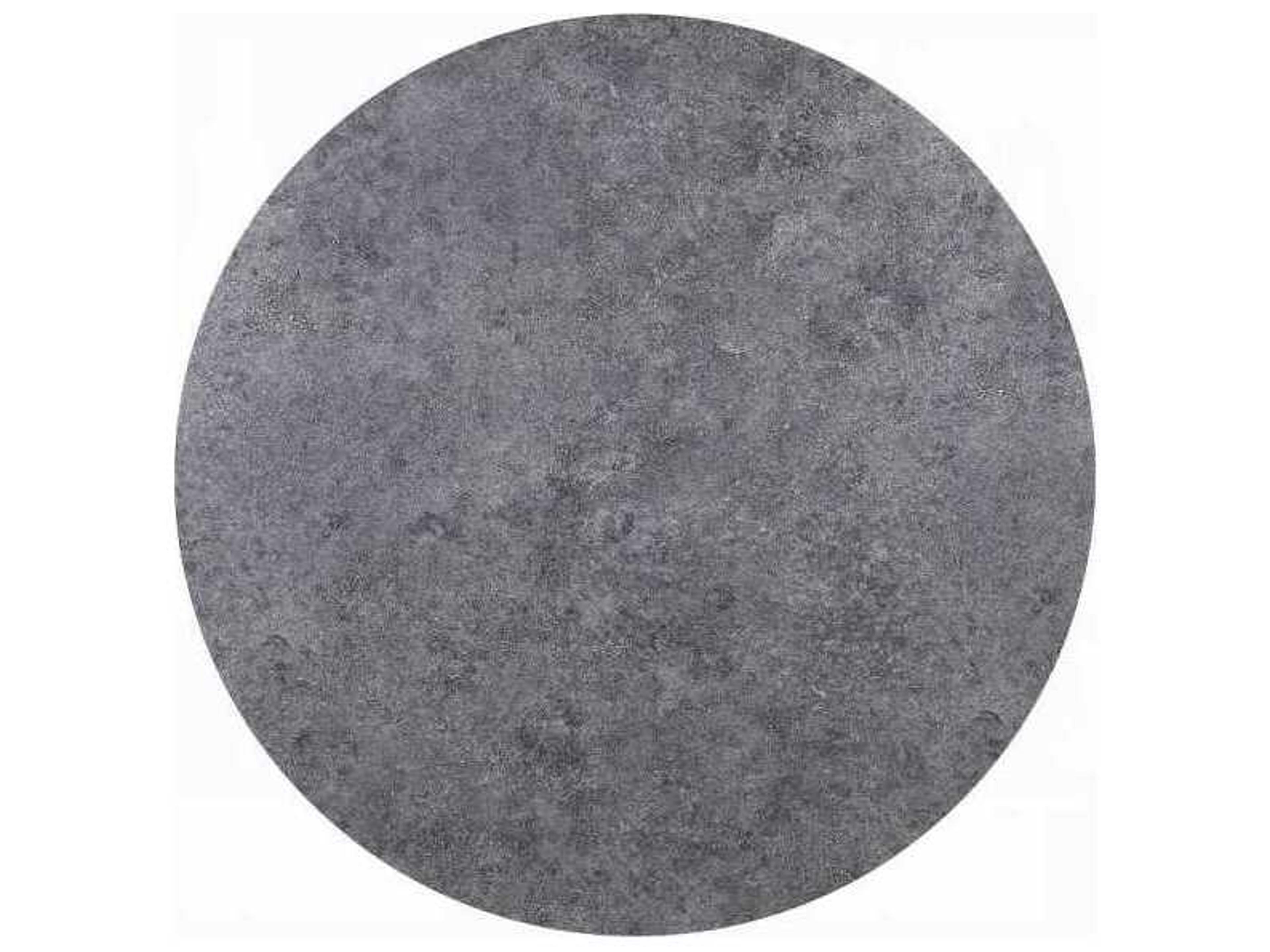 Acme Furniture Ansonia Round Faux Cement Concrete Dining Table