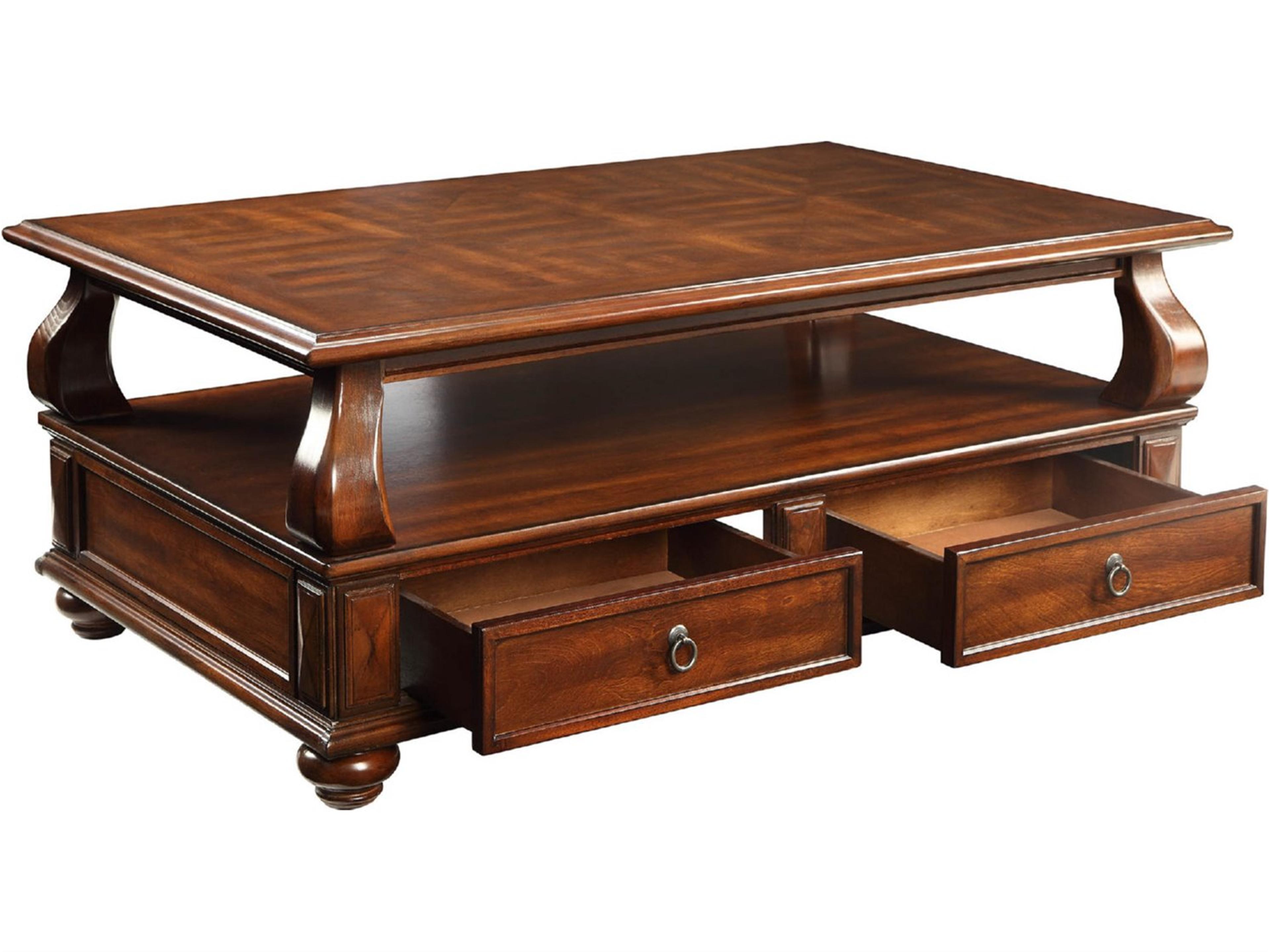 Acme Furniture Amado Rectangular Wood Walnut Coffee Table