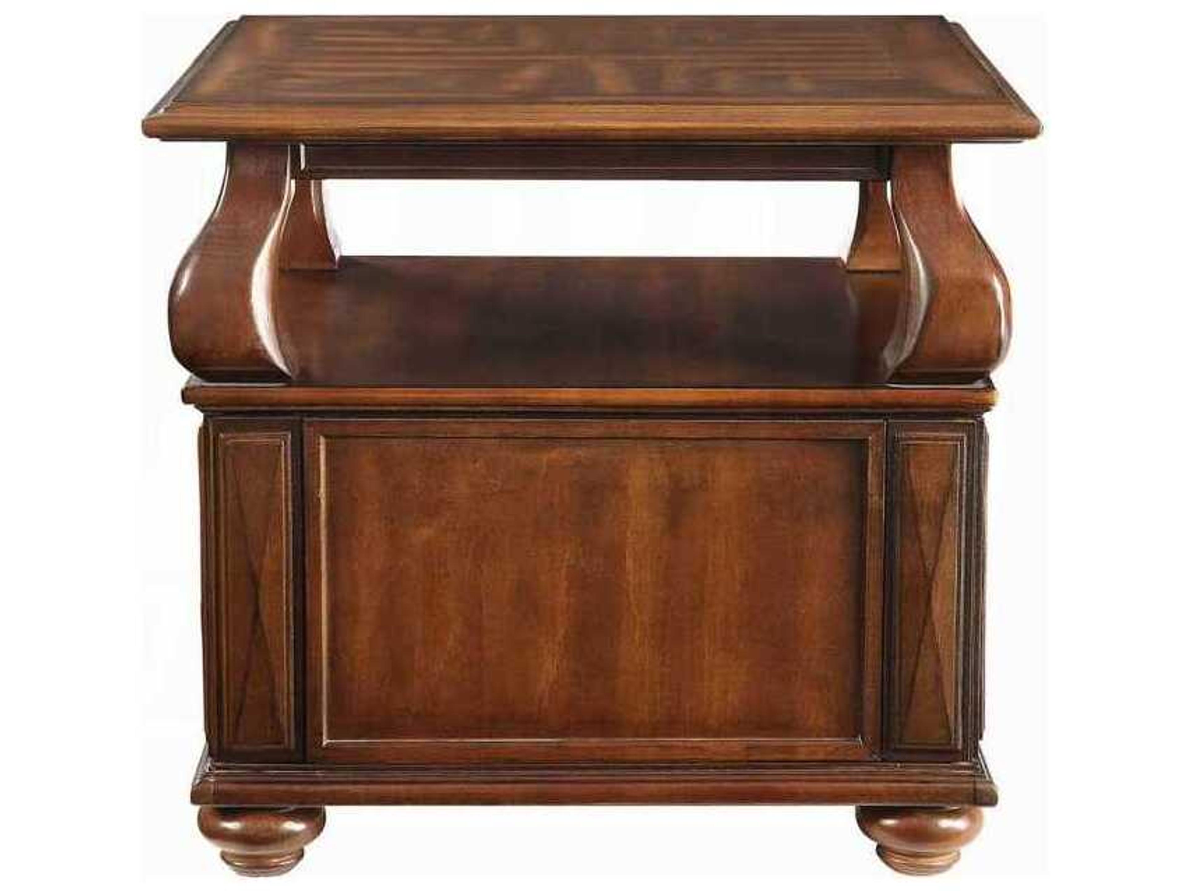 Acme Furniture Amado Square Wood Walnut End Table