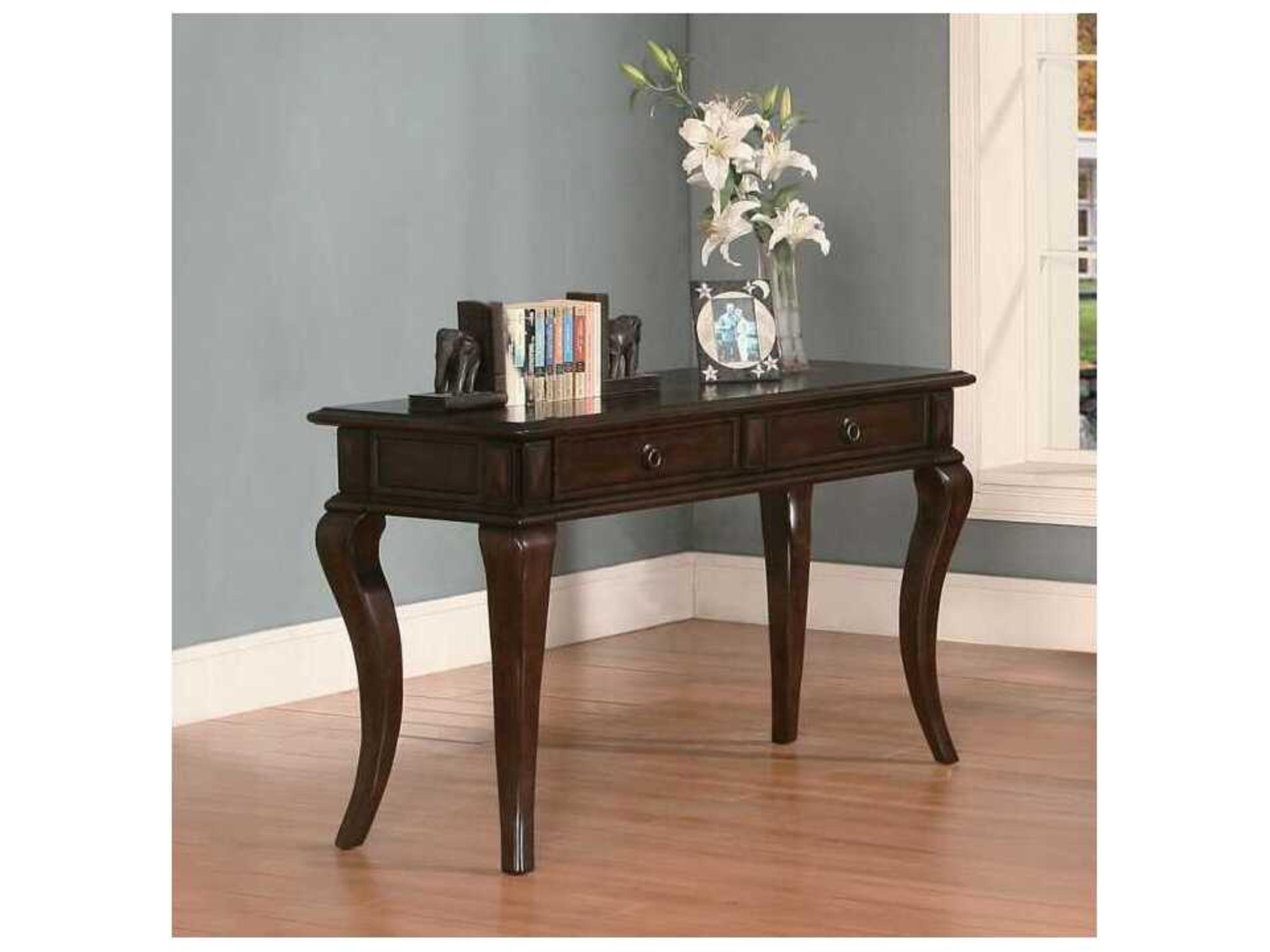 Acme Furniture Amado Rectangular Wood Walnut Console Table