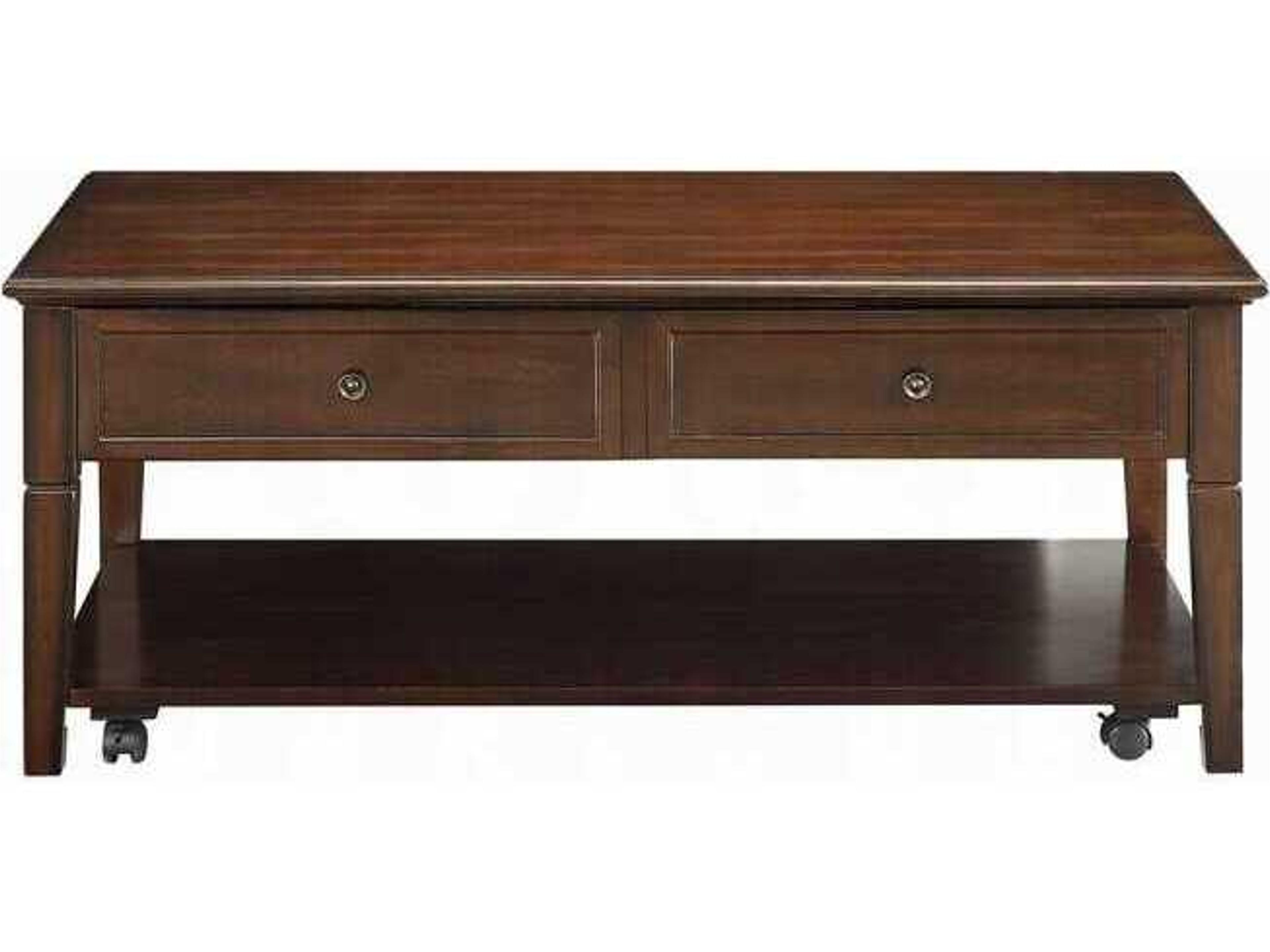 Acme Furniture Malachi Rectangular Wood Walnut Coffee Table