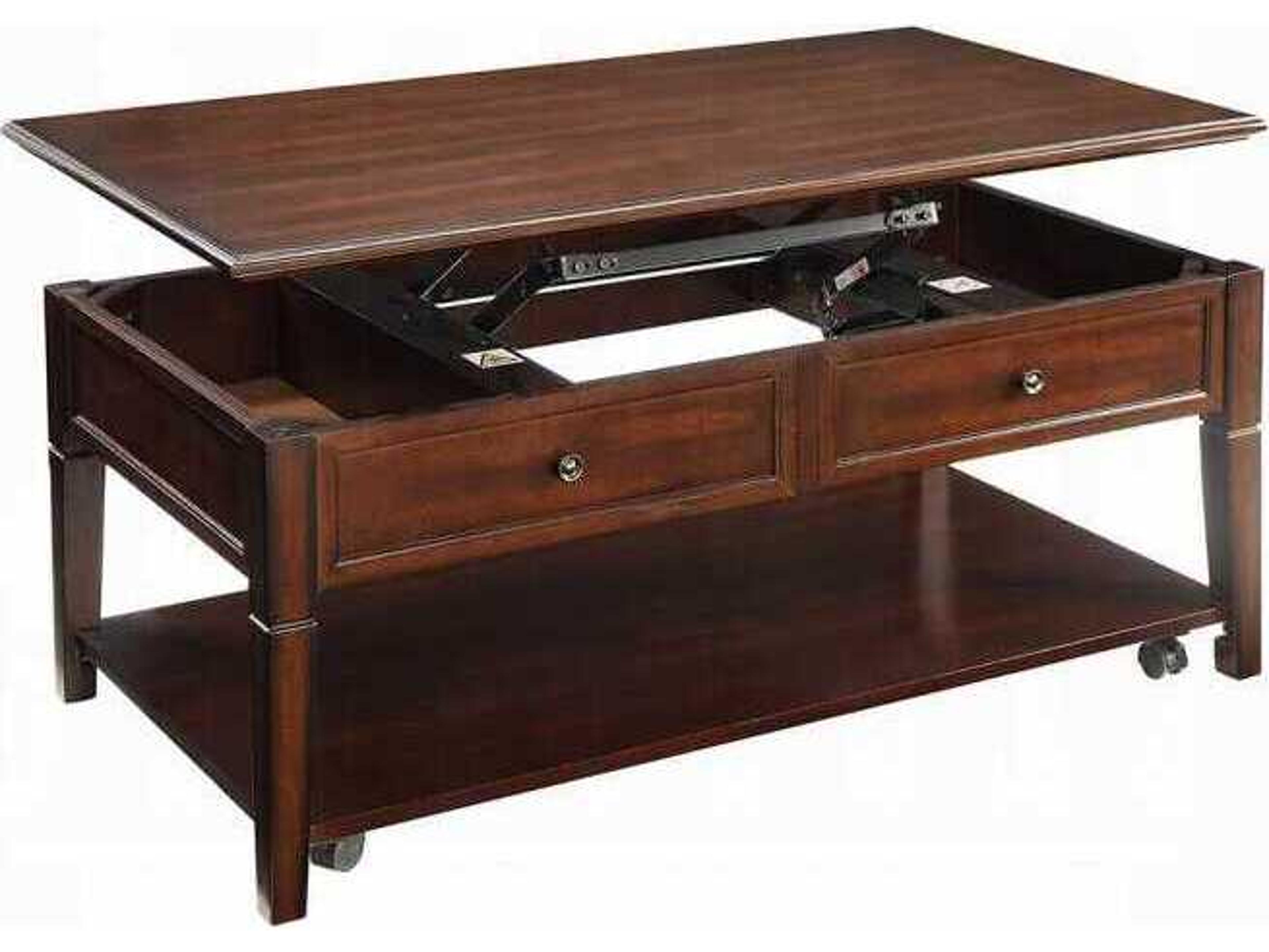 Acme Furniture Malachi Rectangular Wood Walnut Coffee Table
