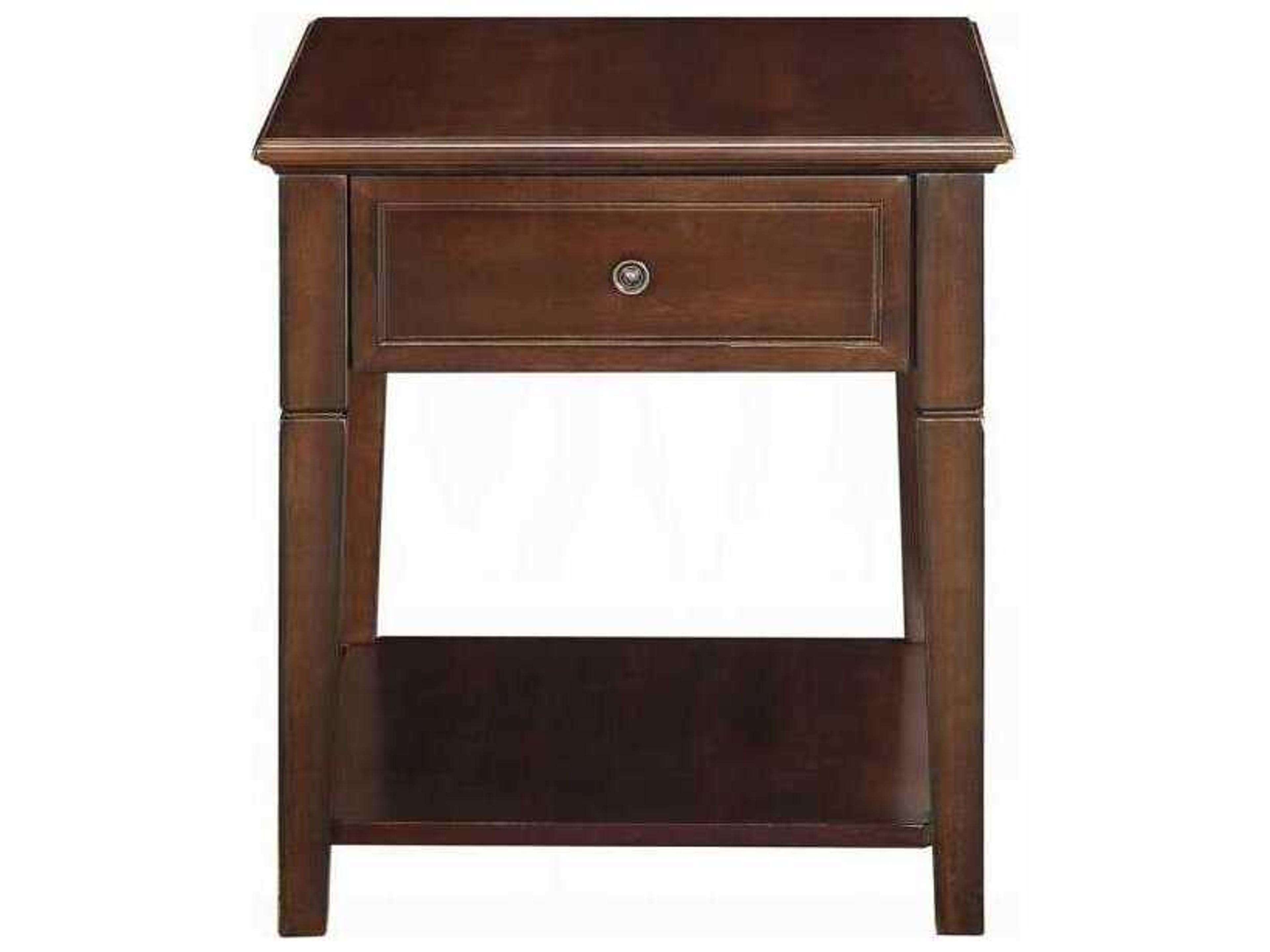 Acme Furniture Malachi Square Wood Walnut End Table