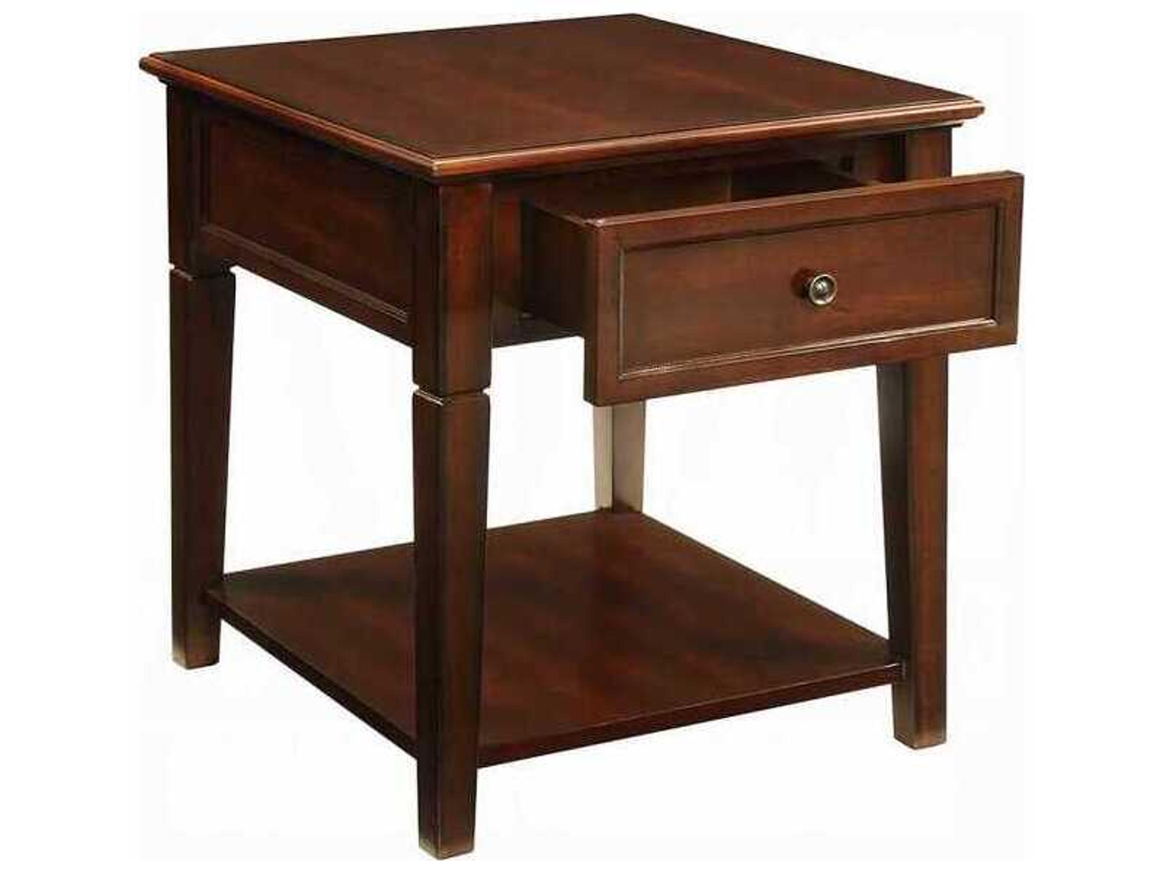 Acme Furniture Malachi Square Wood Walnut End Table