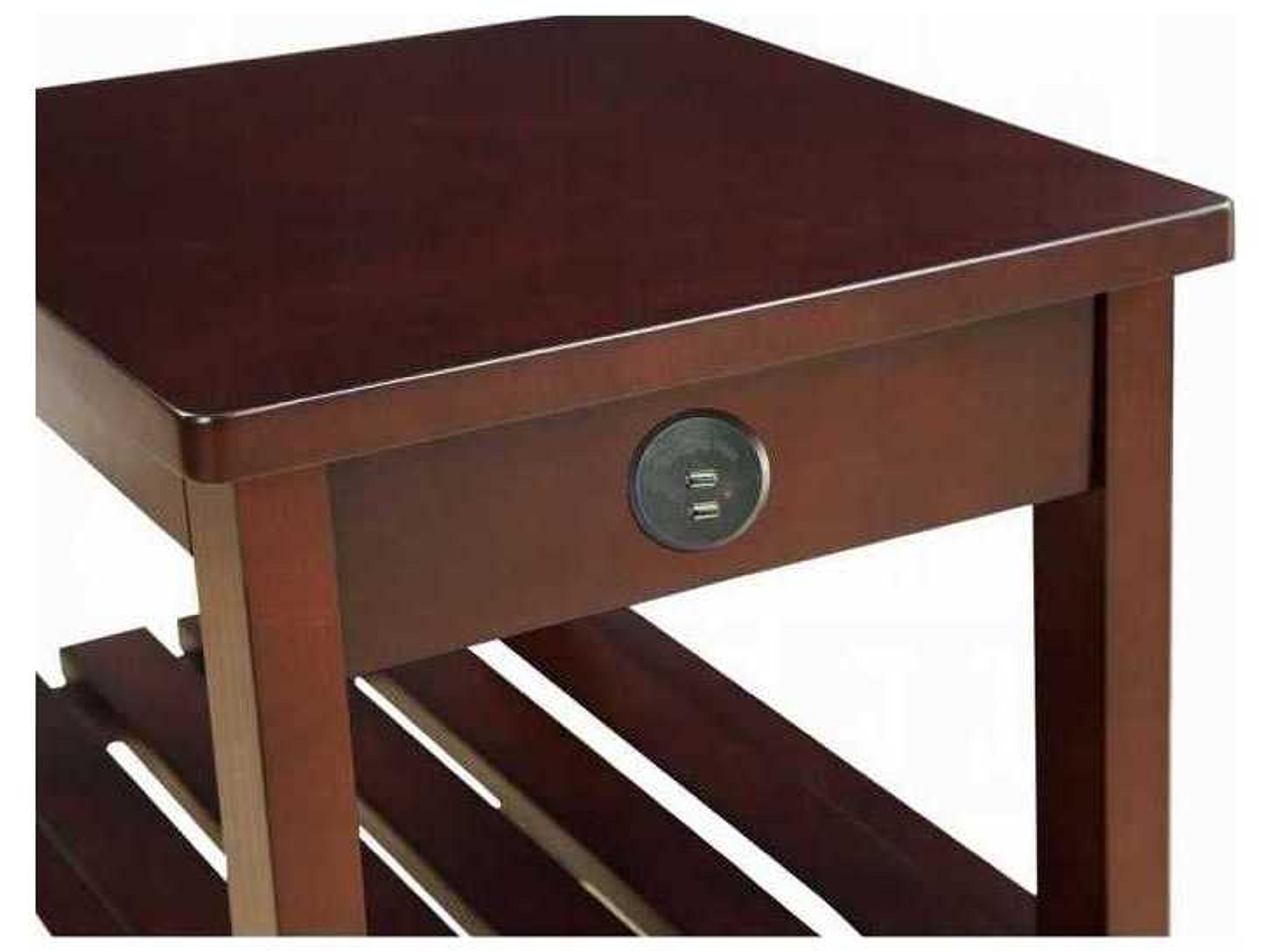 Acme Furniture Rectangular Wood Espresso End Table