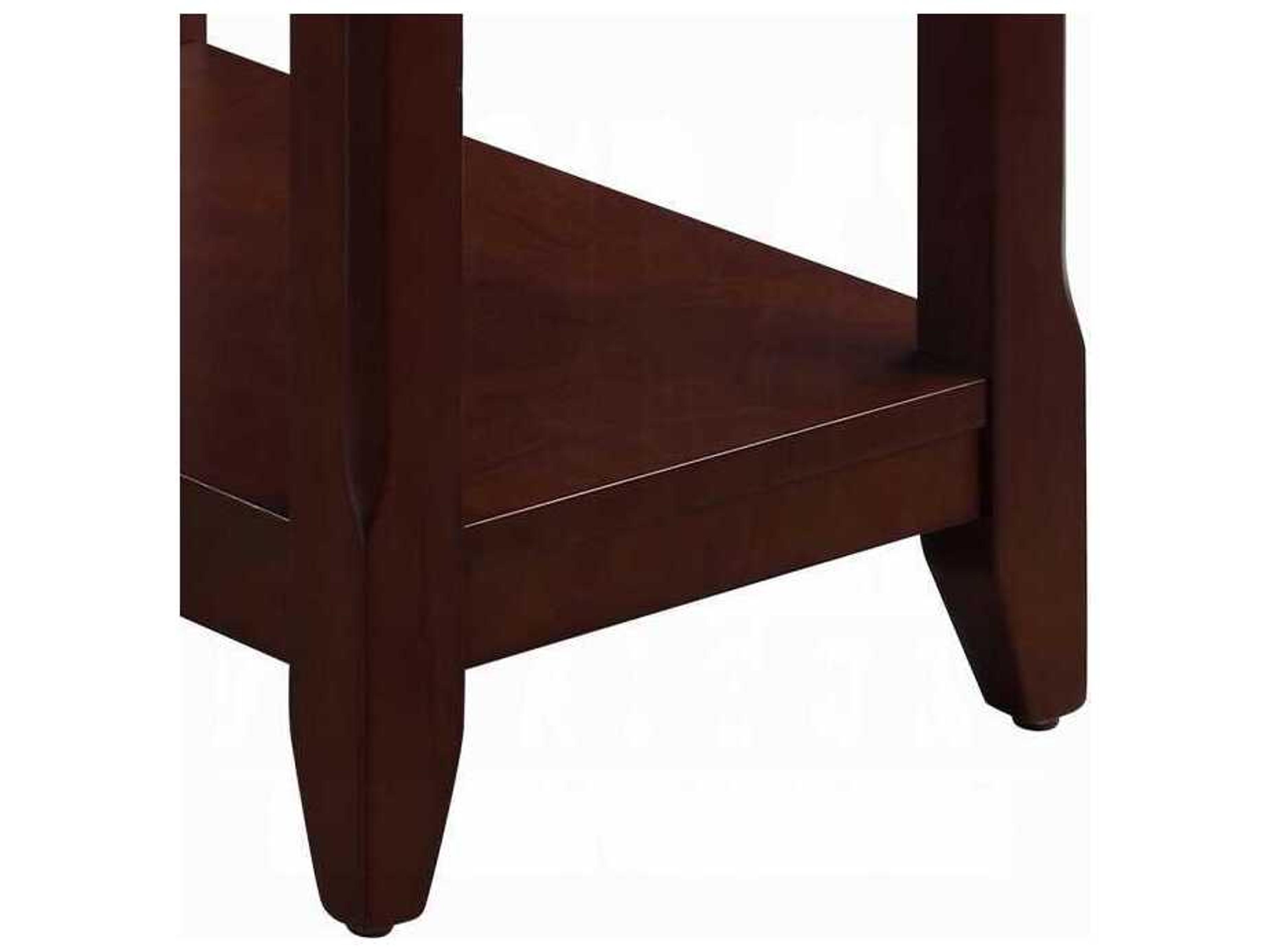 Acme Furniture Bertie Rectangular Wood Espresso End Table