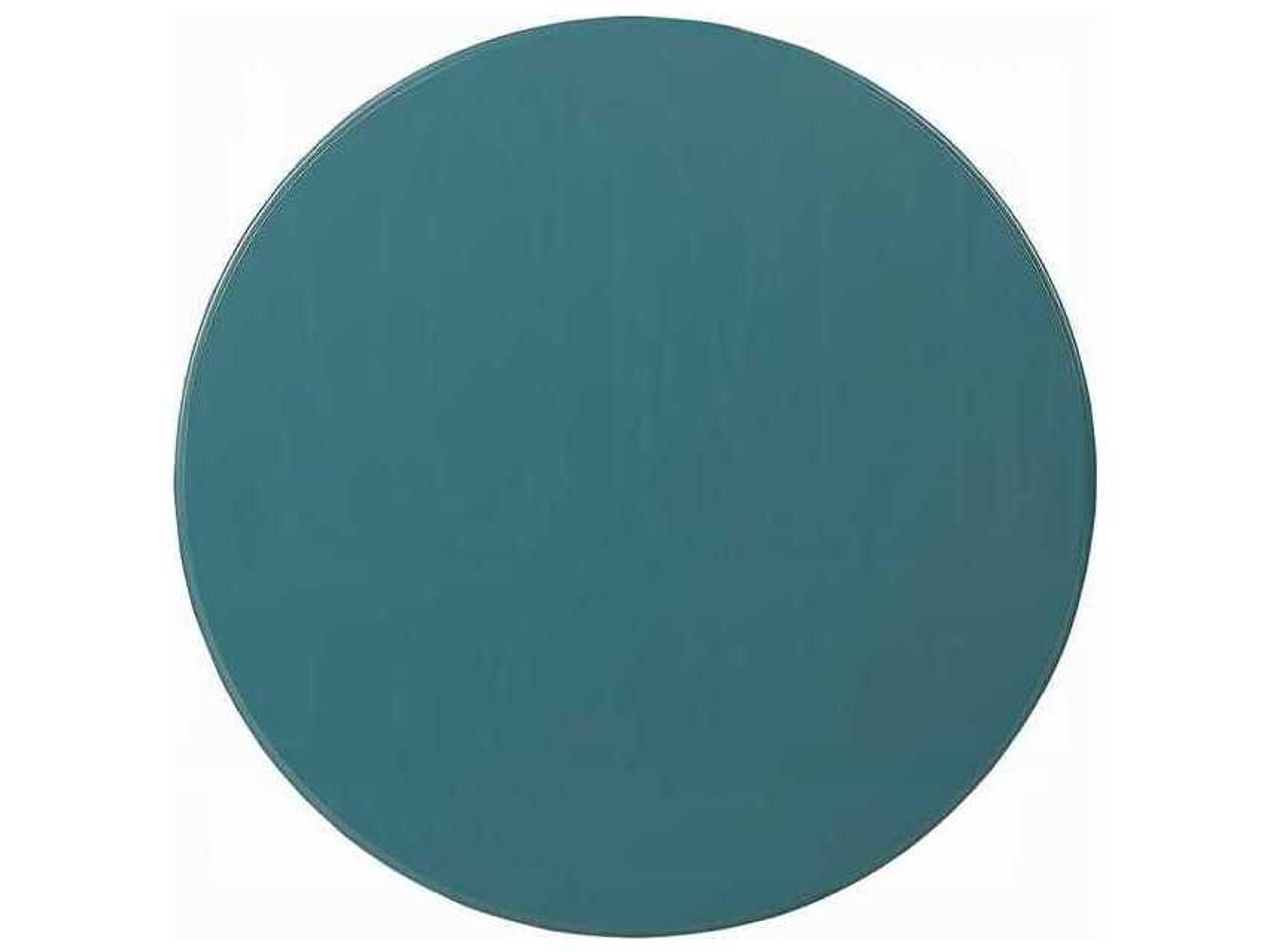 Acme Furniture Acton Round Wood Teal End Table