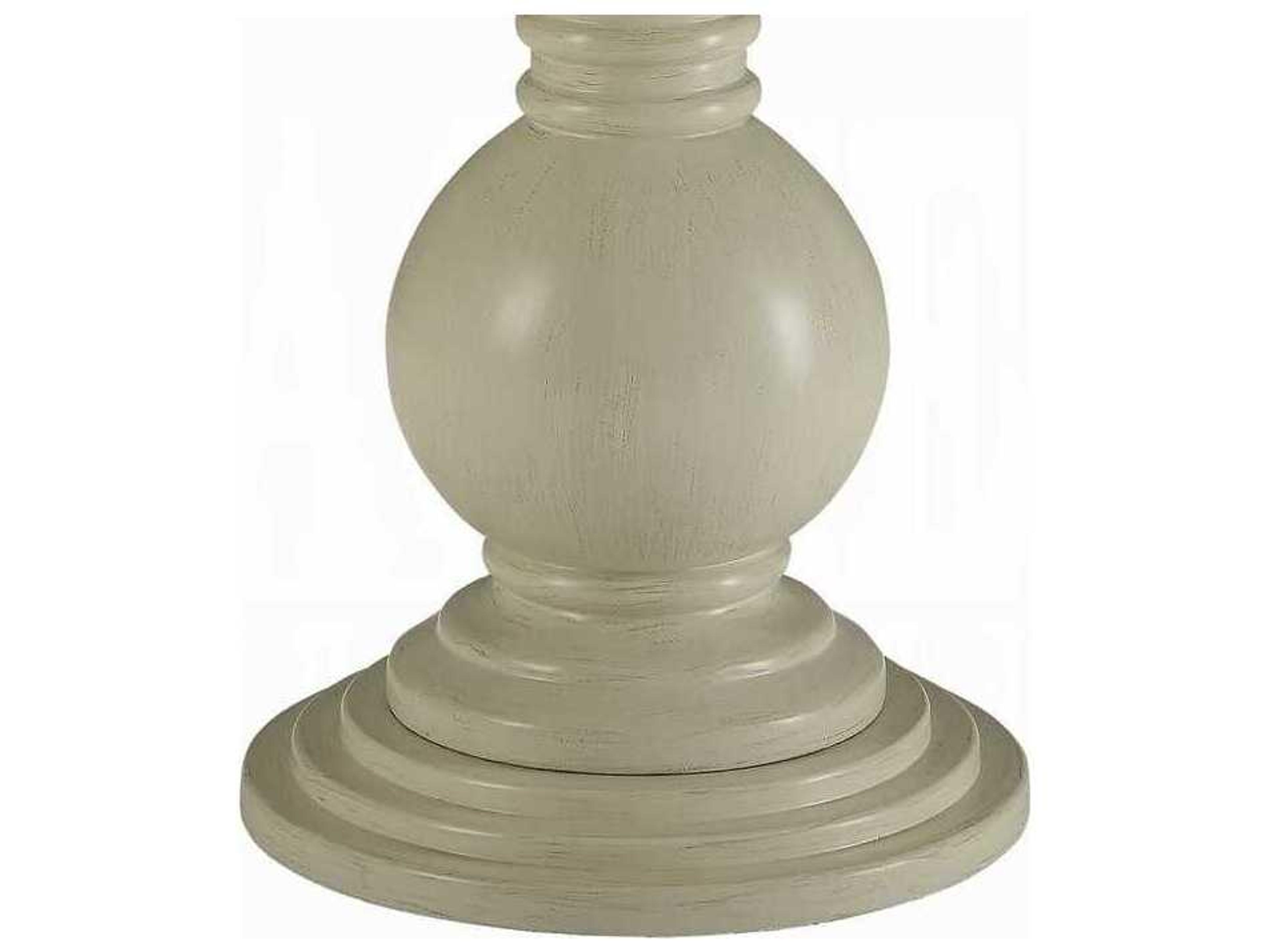 Acme Furniture Alyx Round Wood Antique White End Table