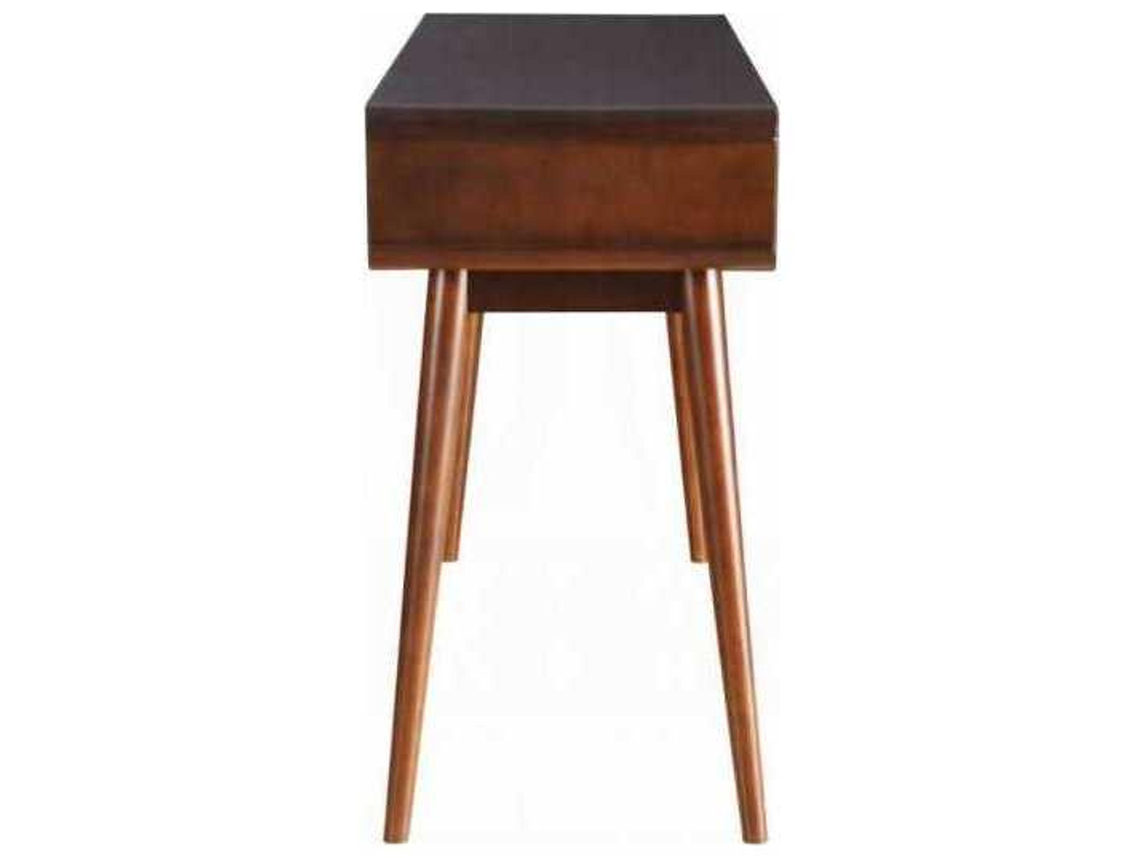 Acme Furniture Rectangular Wood Espresso White Console Table