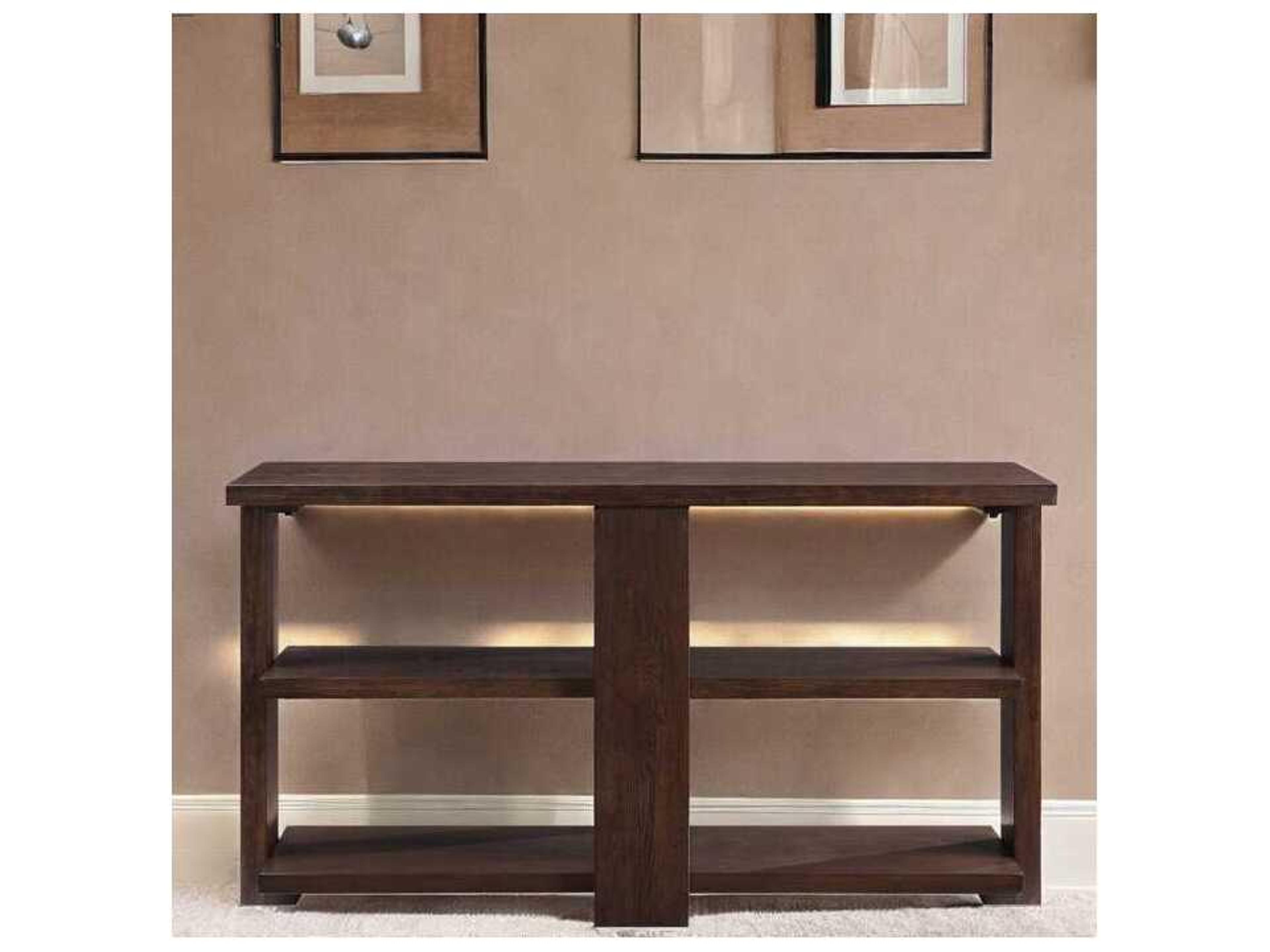 Acme Furniture Niamey Rectangular Wood Walnut Console Table