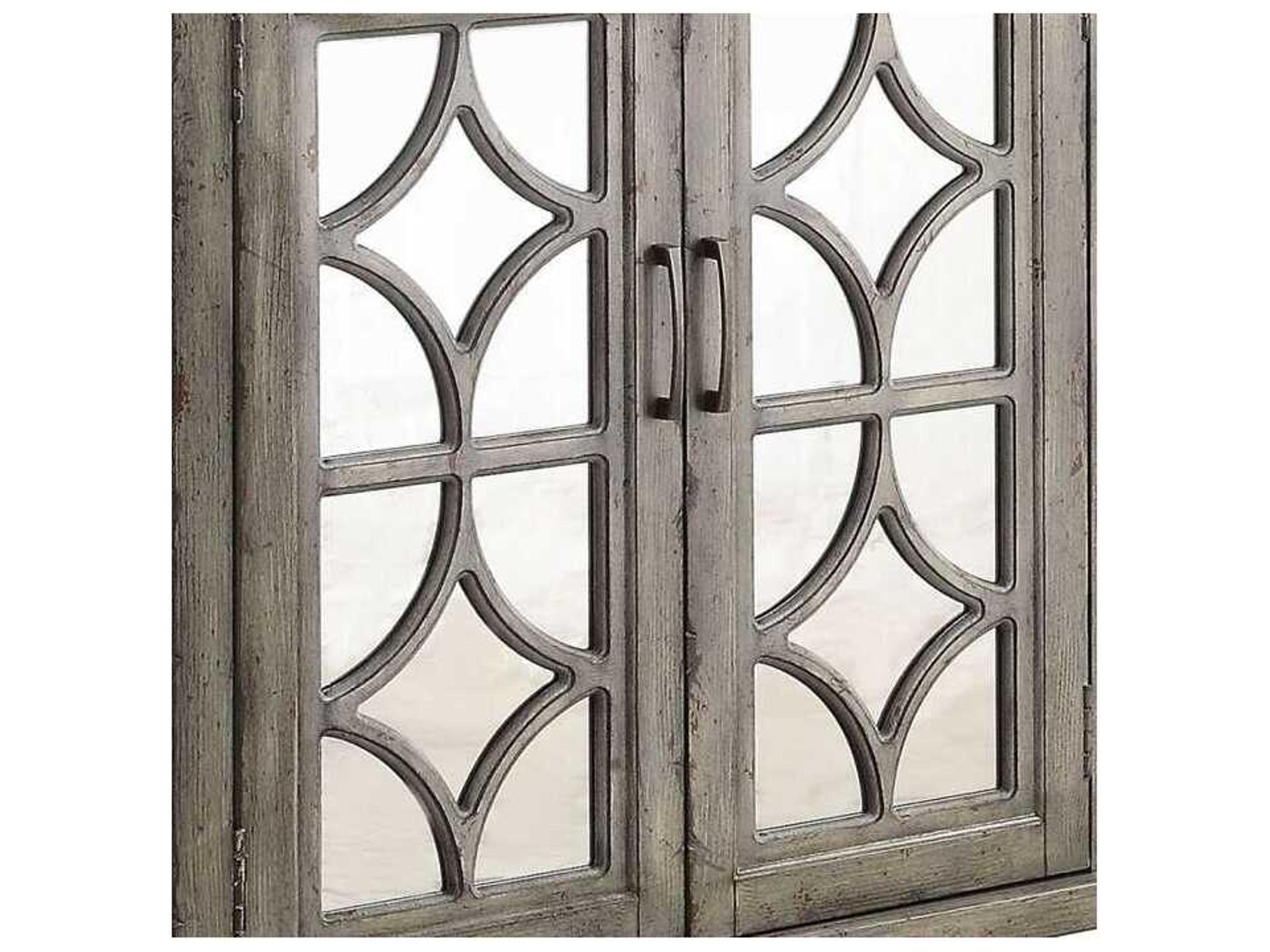 Acme Furniture Velika Weathered Gray Beige Rubberwood Accent Chest