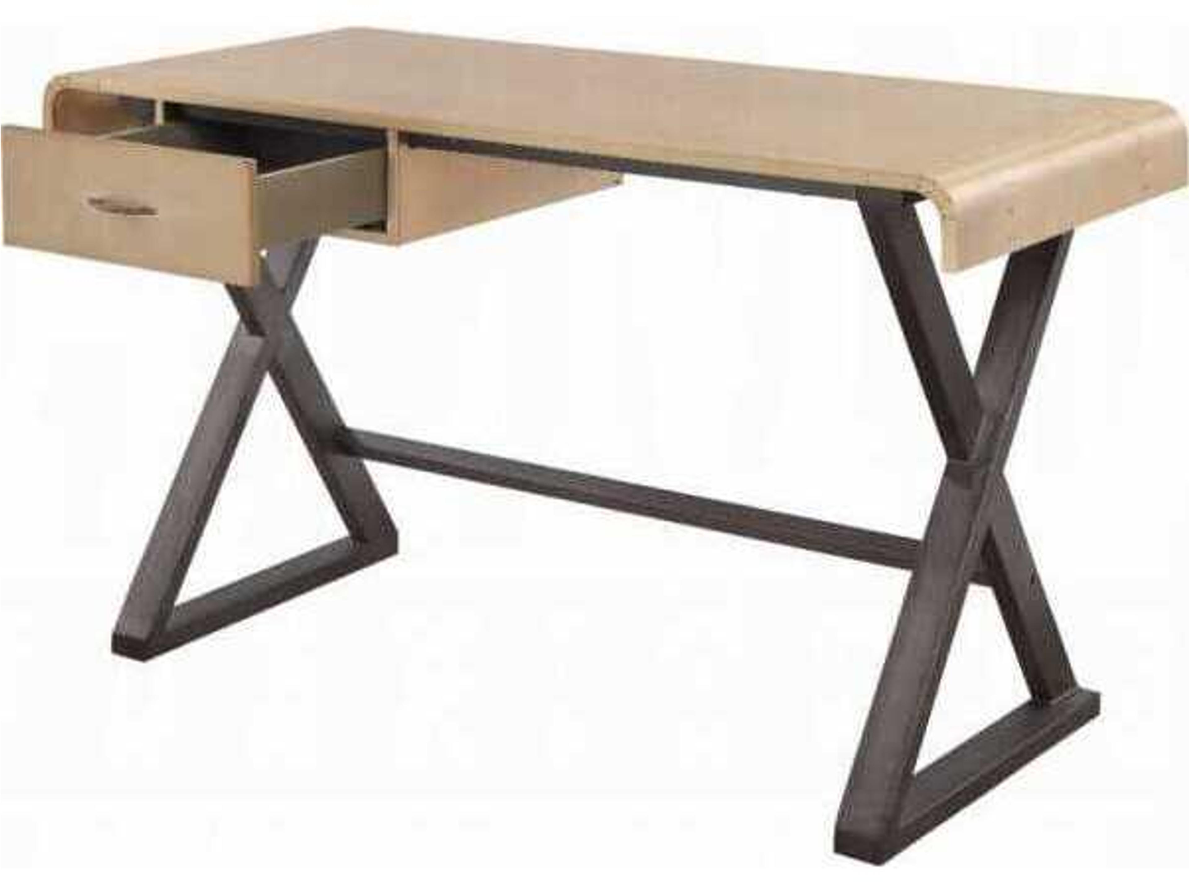 Acme Furniture Gold Plywood Writing Desk