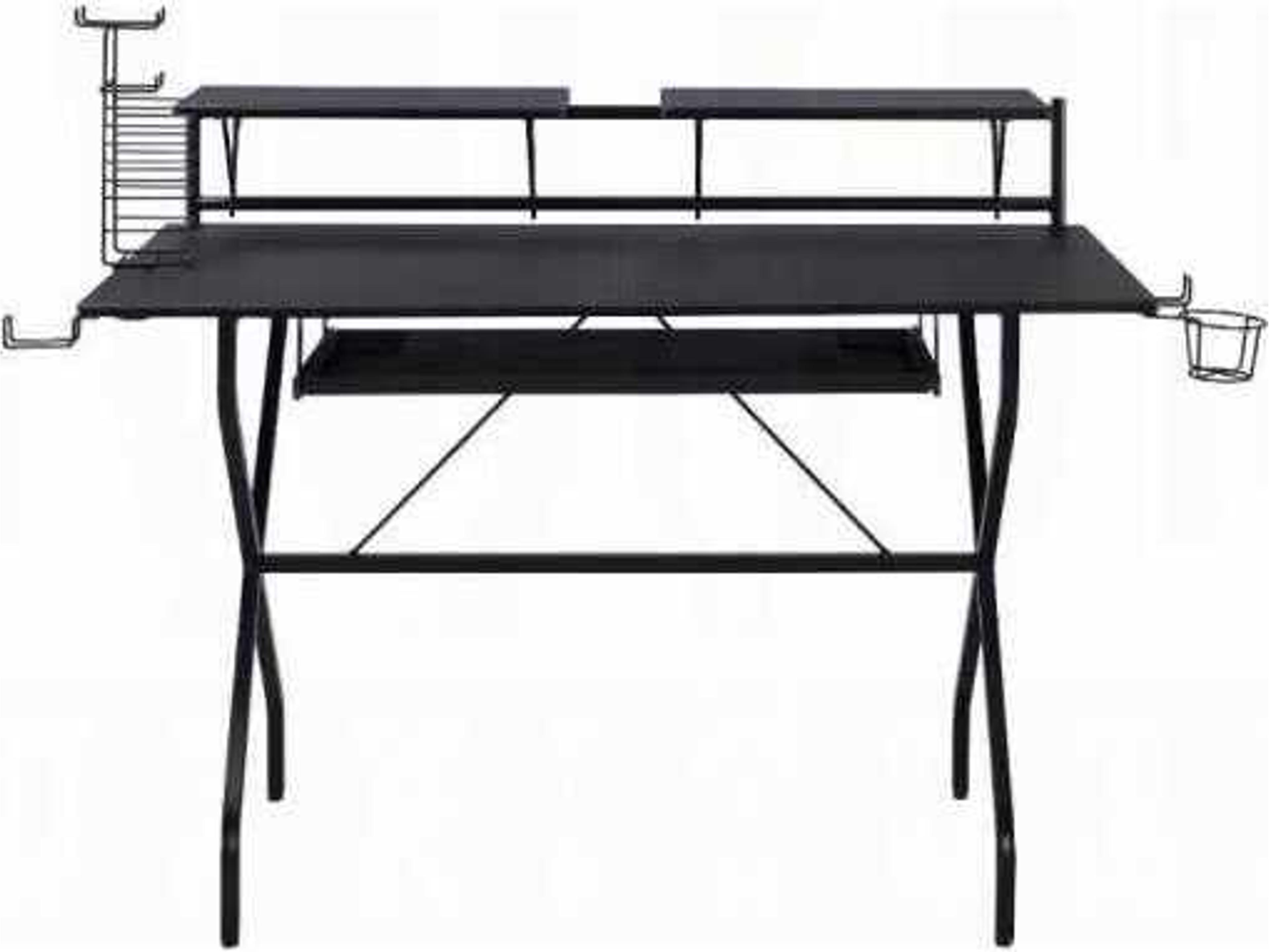 Acme Furniture Black Gaming Desk