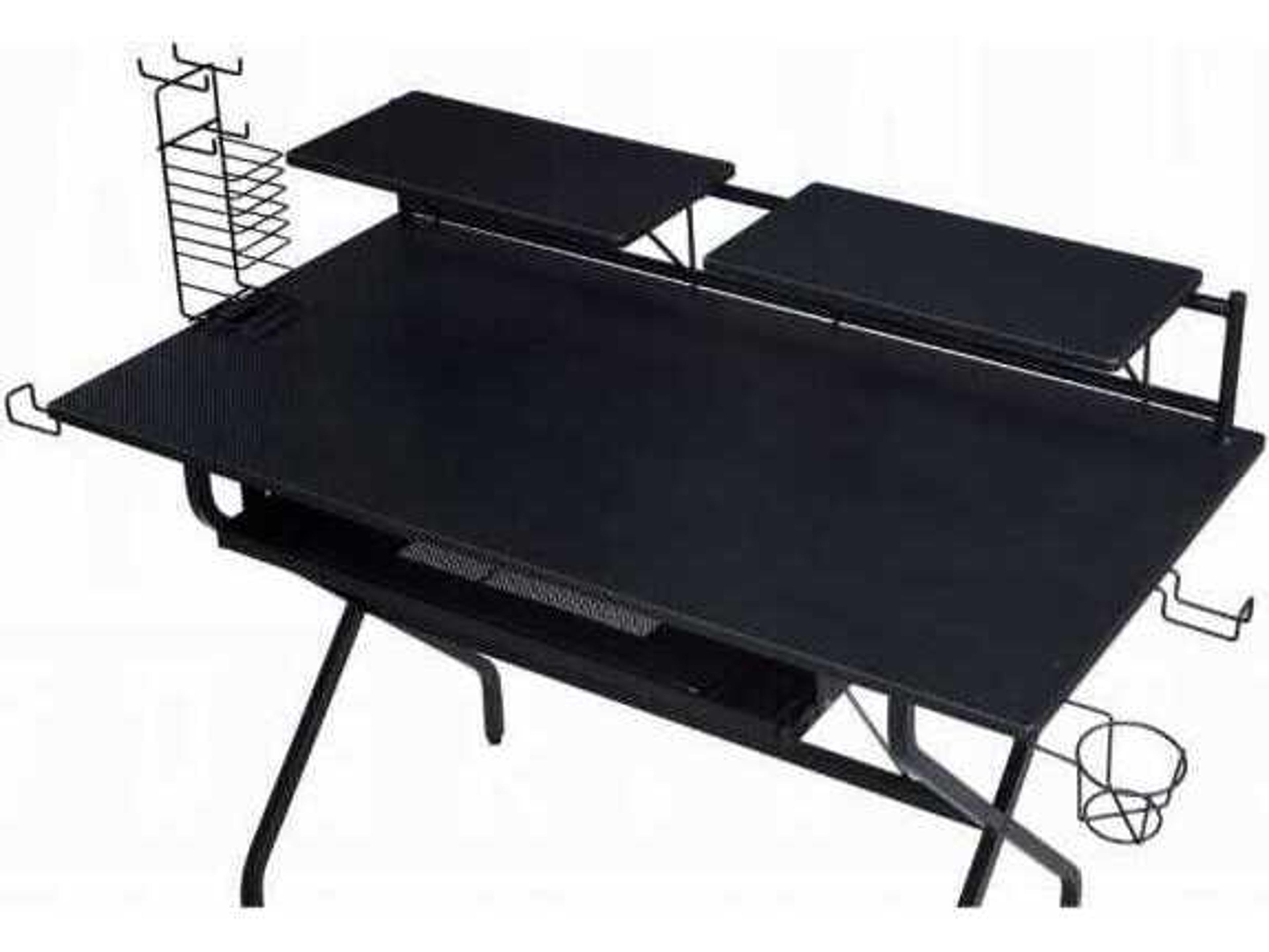 Acme Furniture Black Gaming Desk