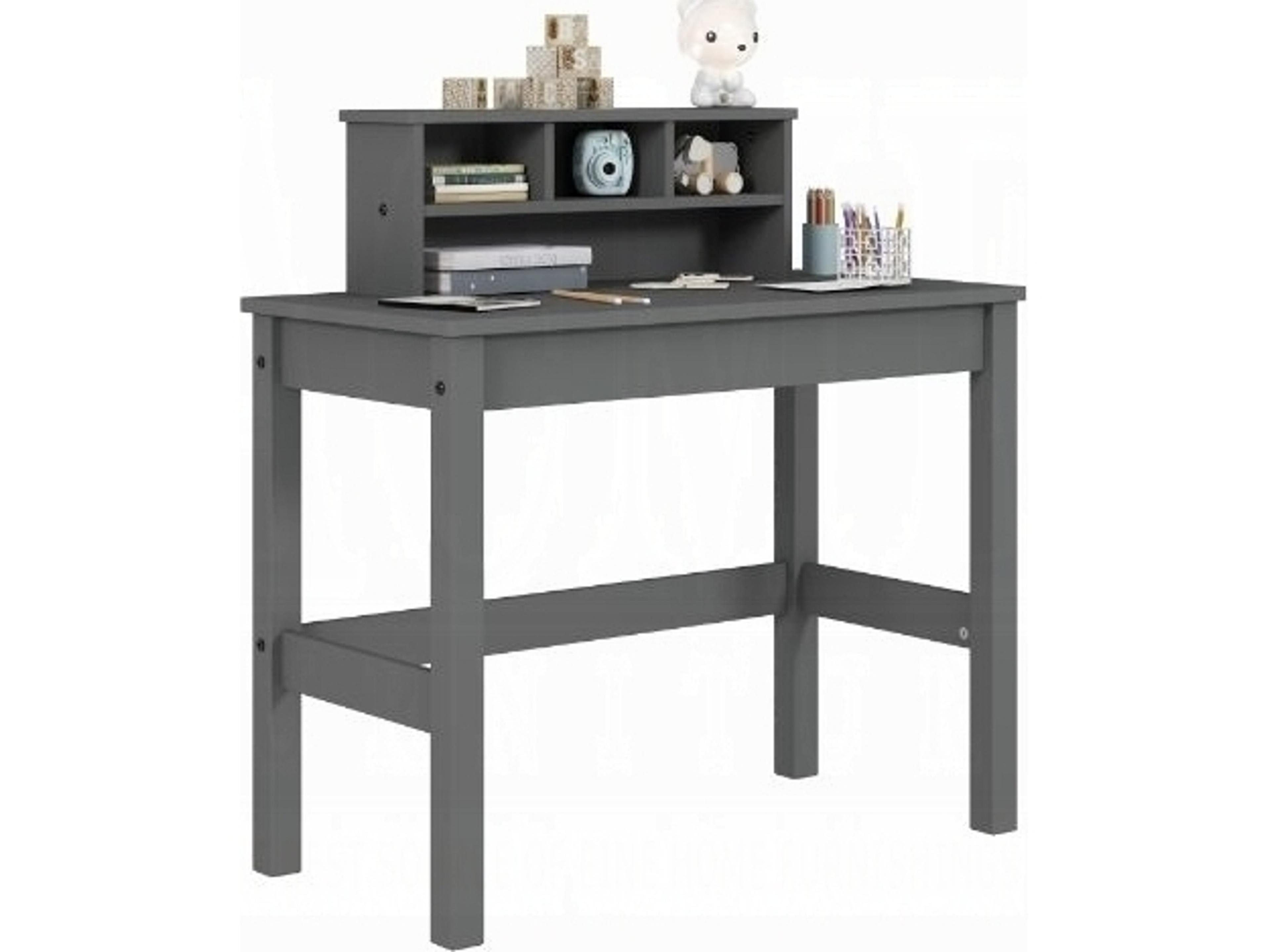 Acme Furniture Gray Pine Wood Writing Desk