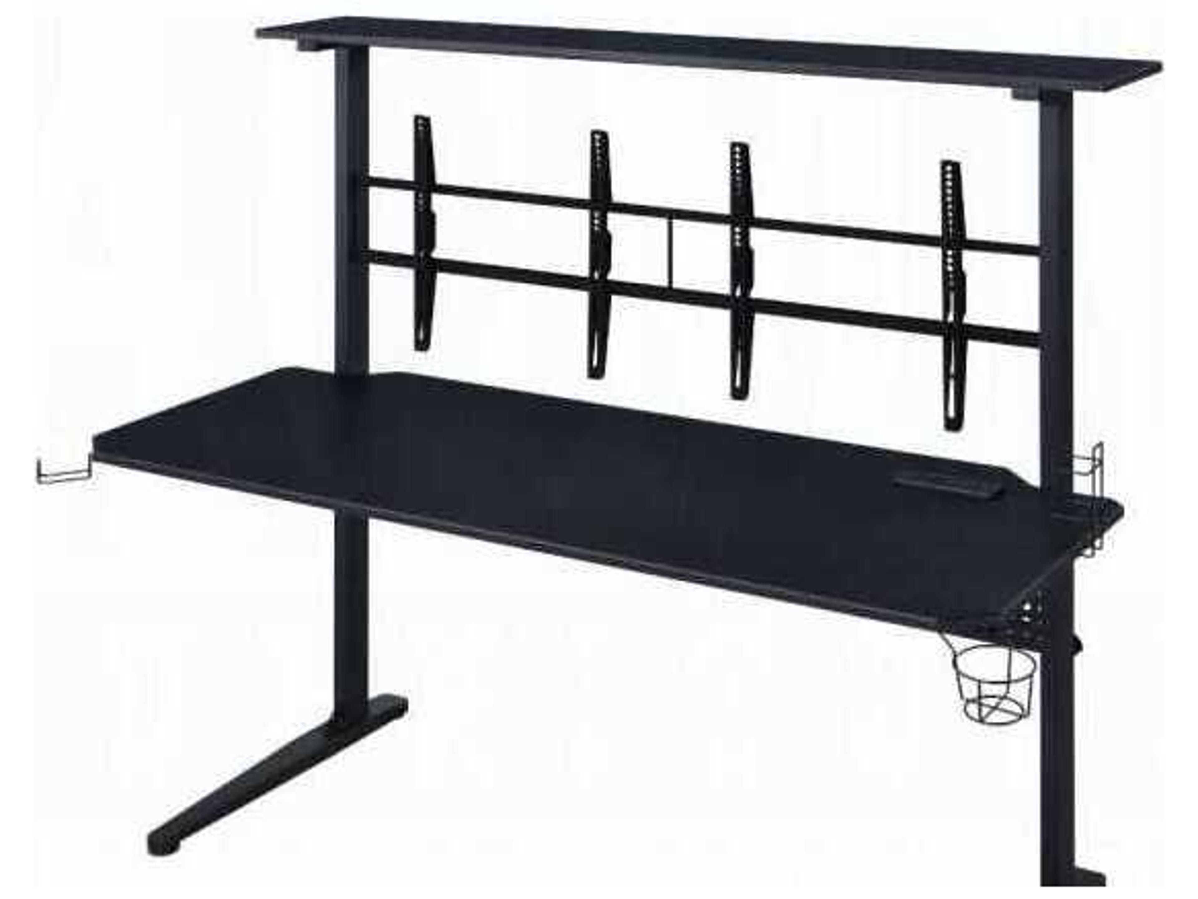 Acme Furniture Black Gaming Desk
