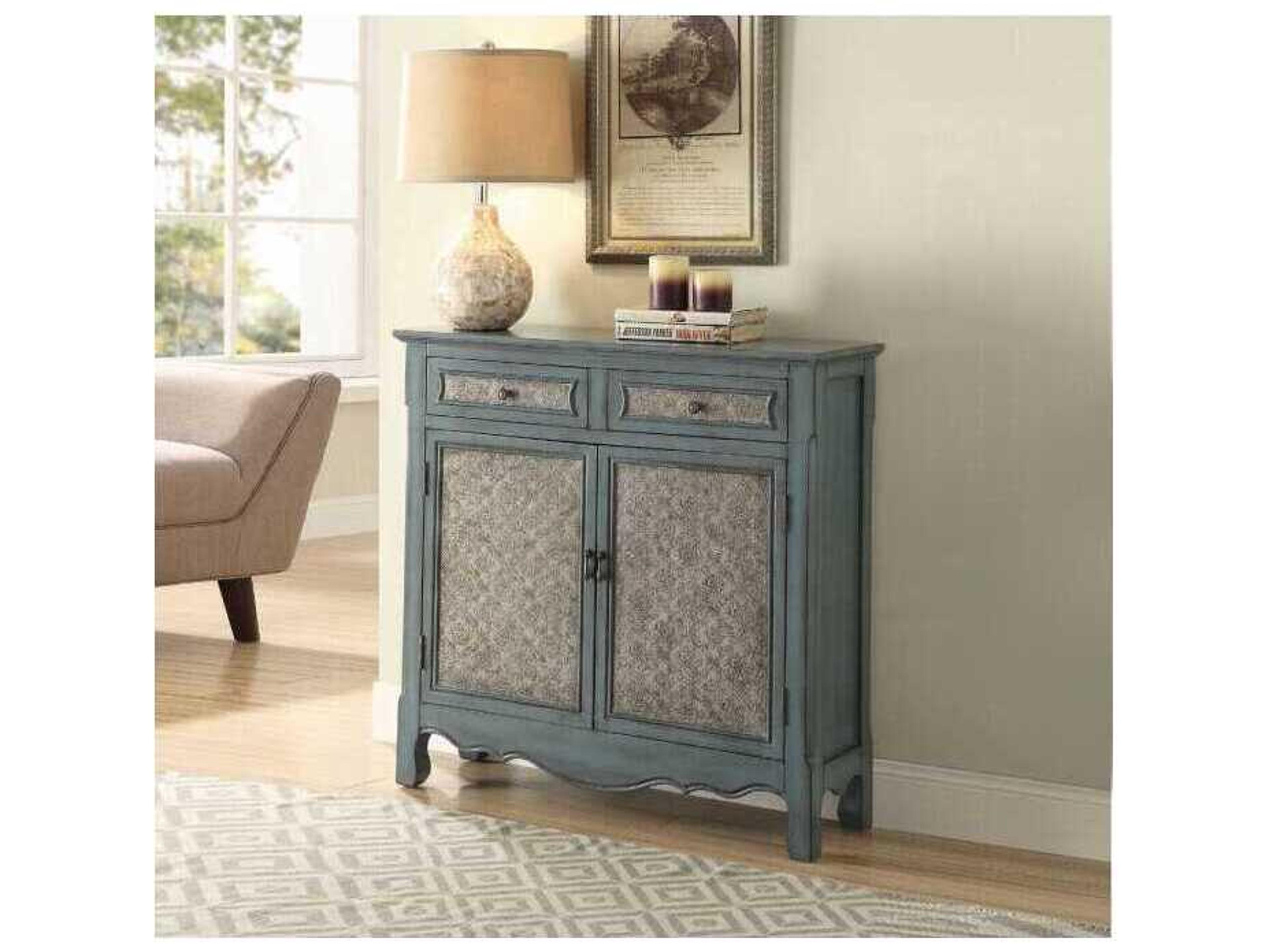 Winchell Antique Blue Accent Chest