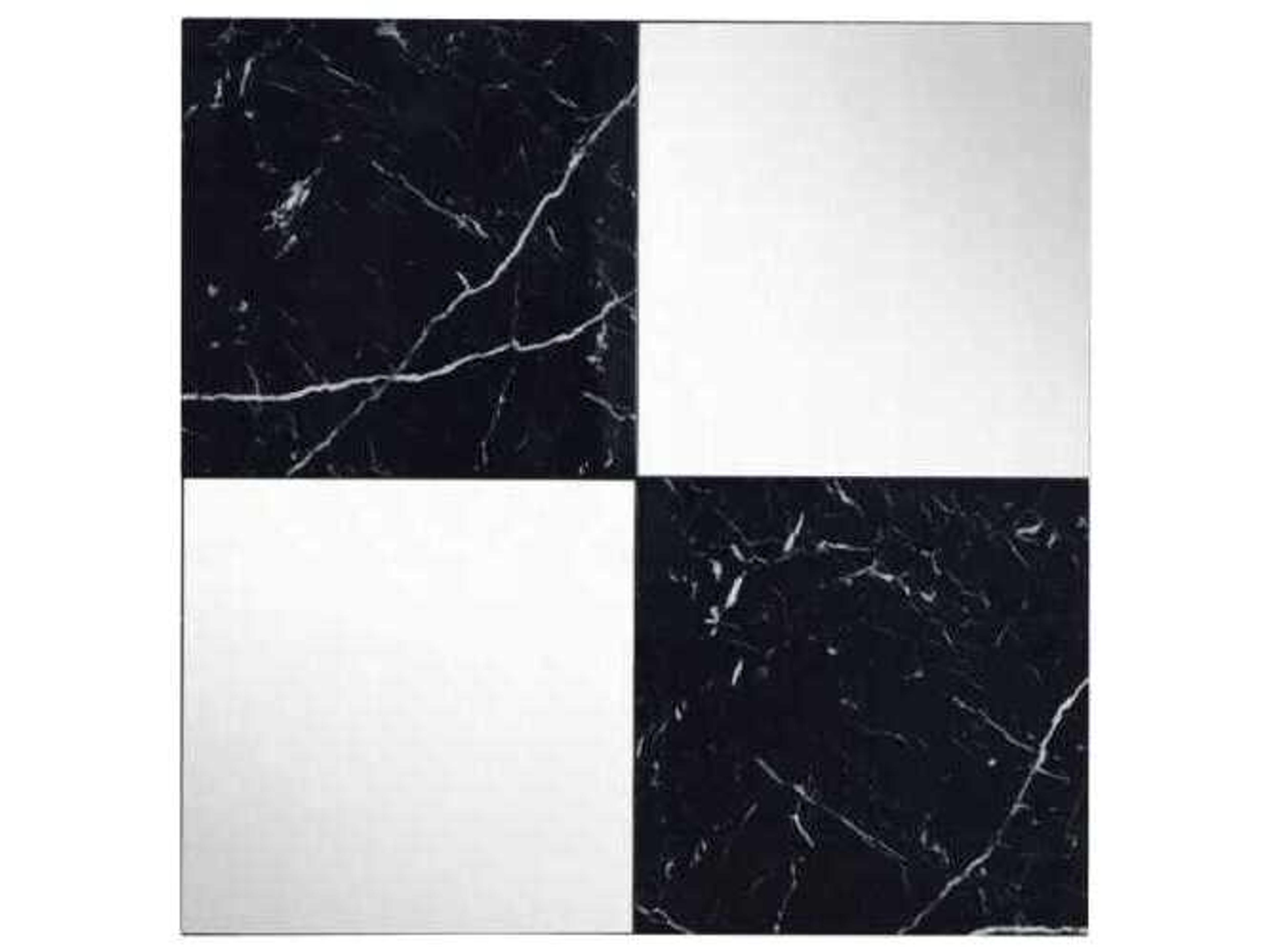 Angwin Mirrored Engineered Stone Top Square Wall Mirror