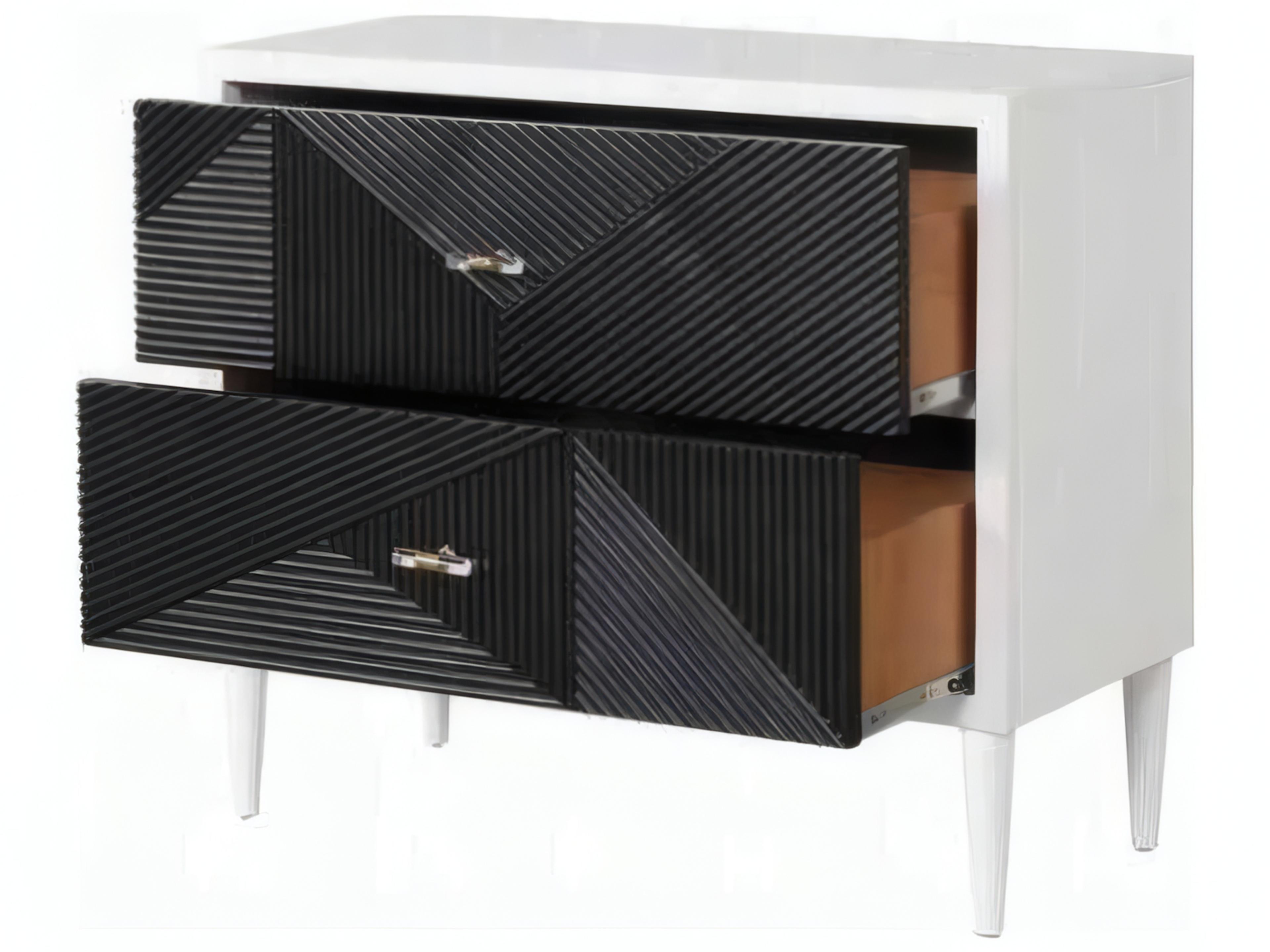 Acme Furniture 2-Drawers Plywood Nightstand