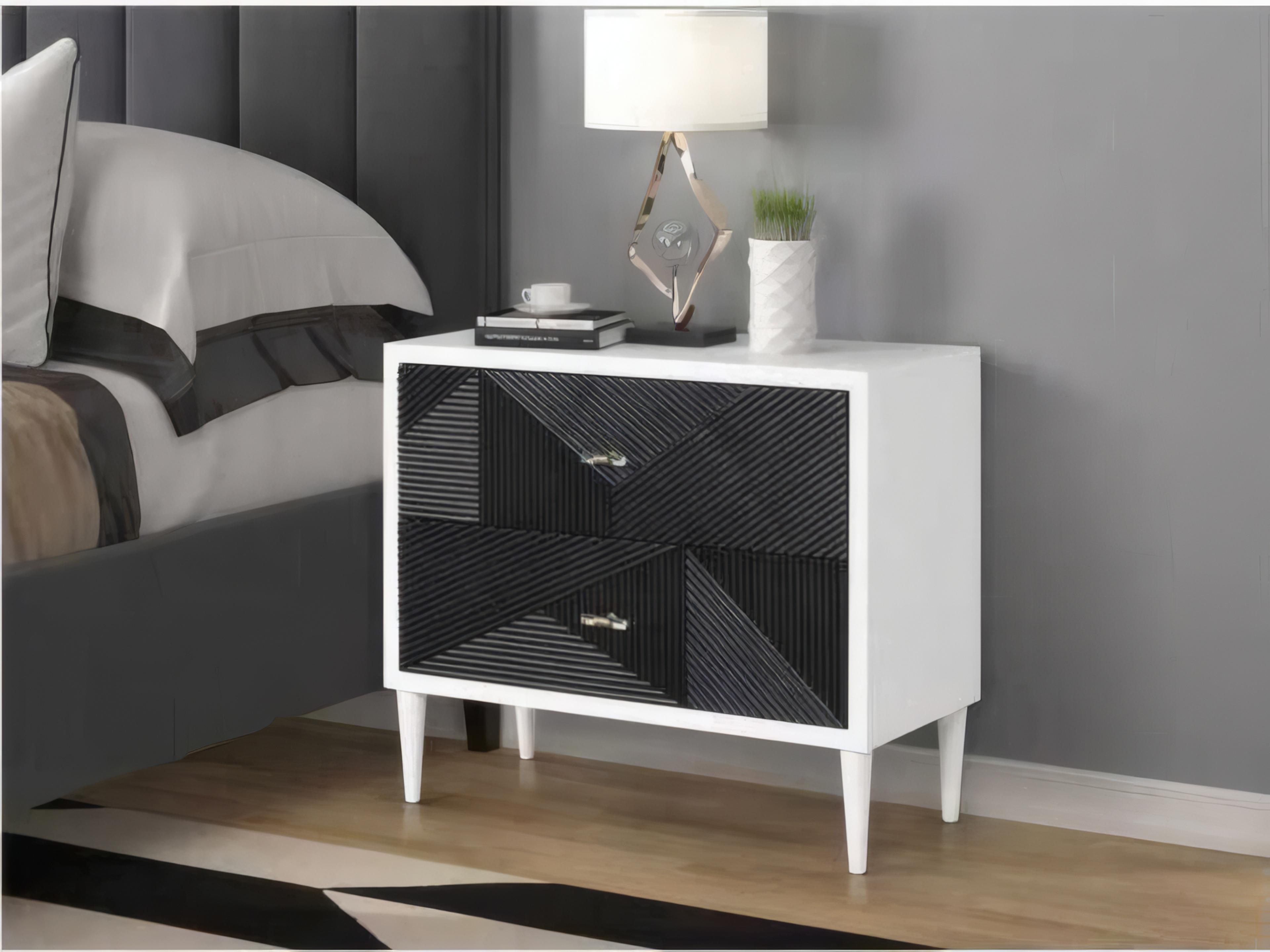 Acme Furniture 2-Drawers Plywood Nightstand