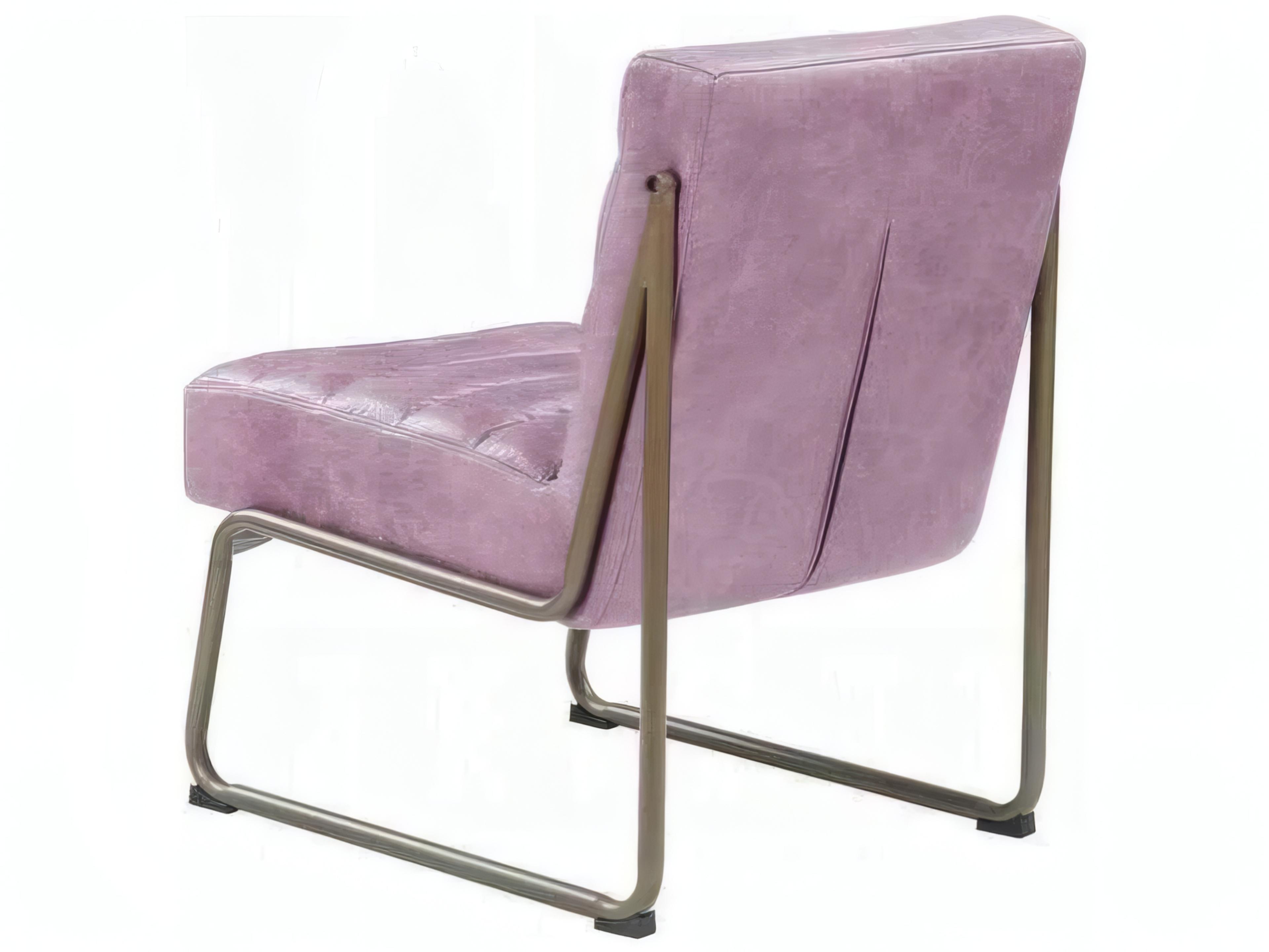 Acme Furniture Purple Leather Accent Chair