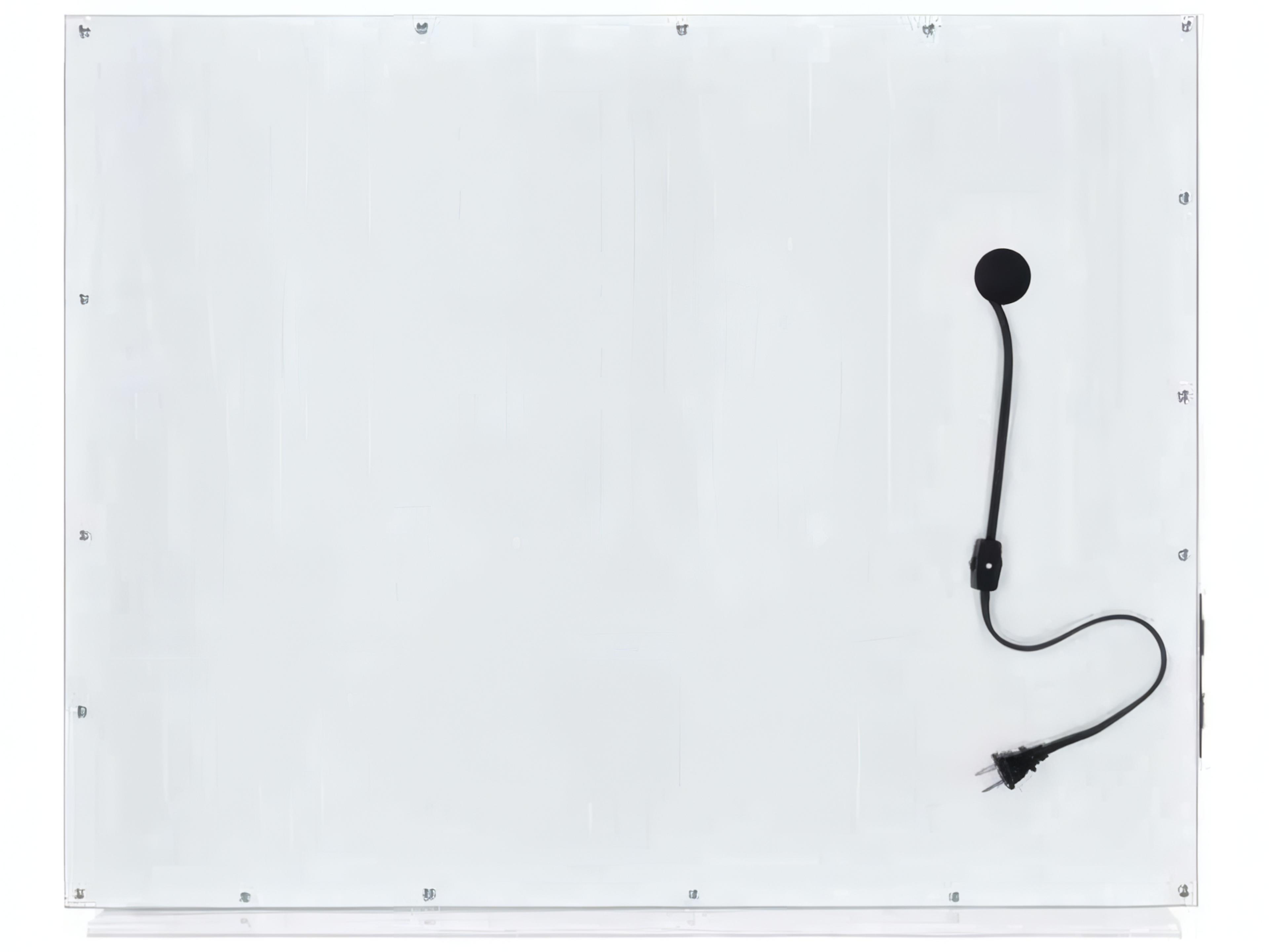 Acme Furniture White Rectangular Wall Mirror