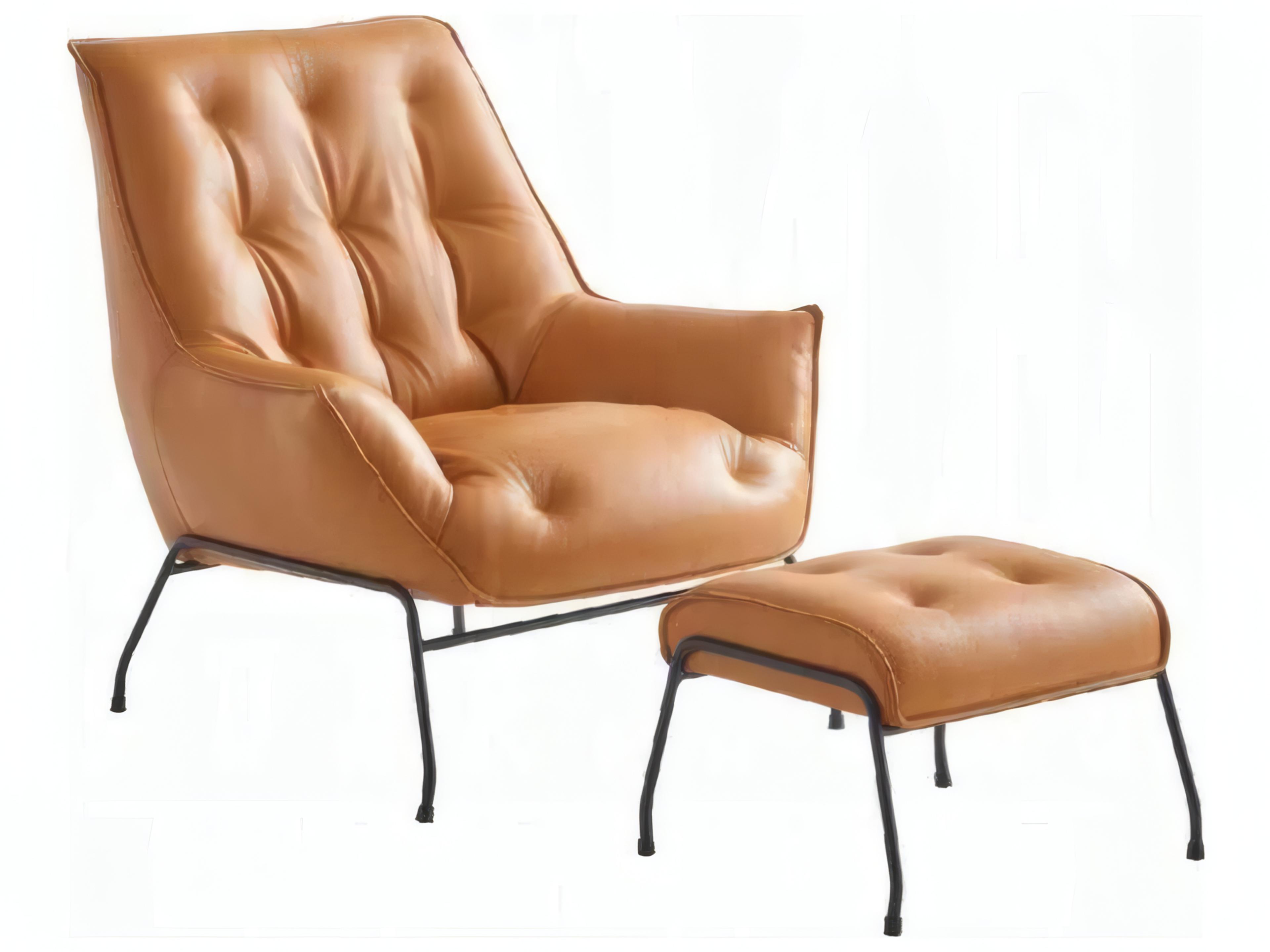 Zusa Chair and Ottoman Set