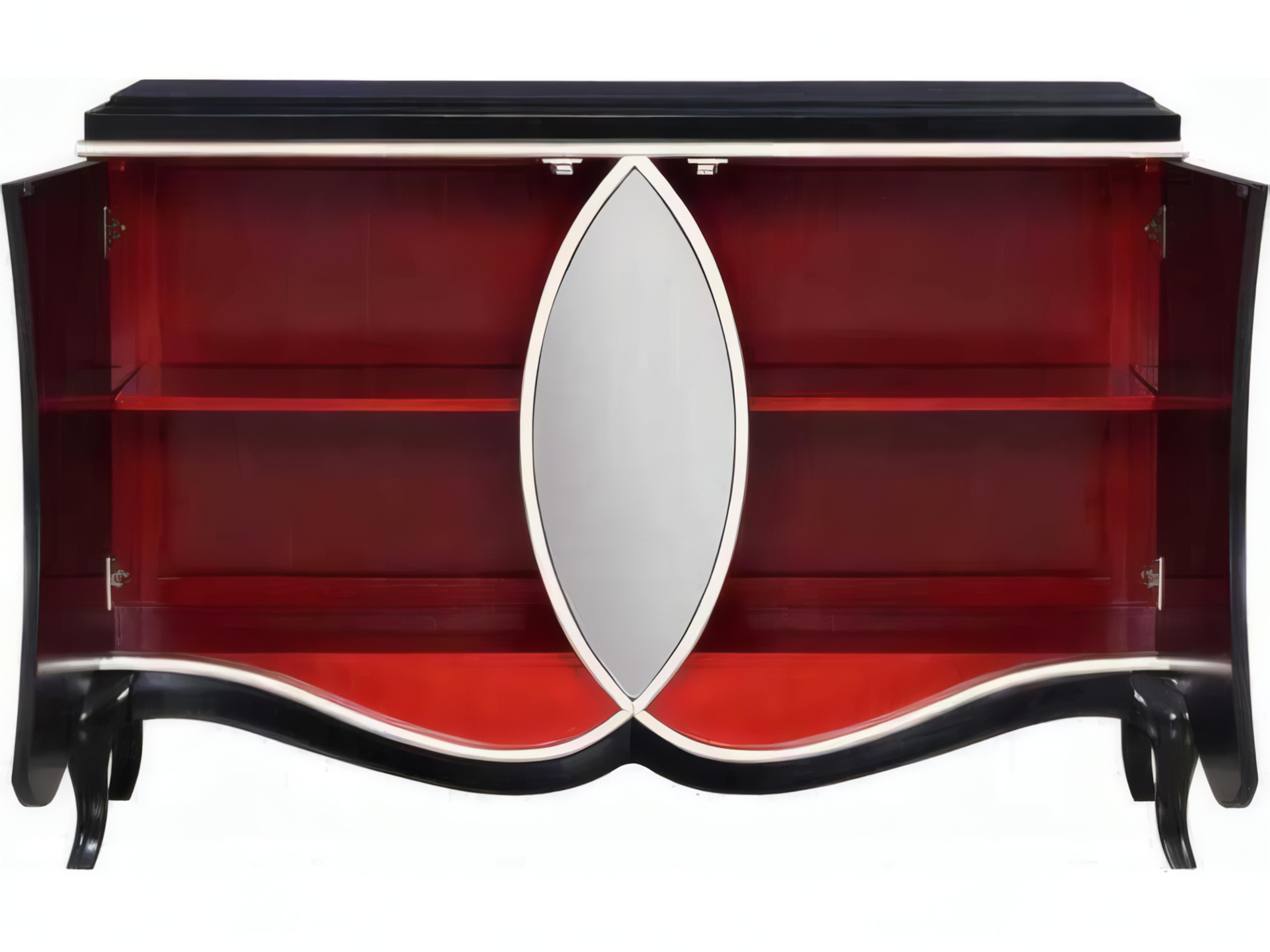 Acme Furniture Black Birch Wood Accent Chest