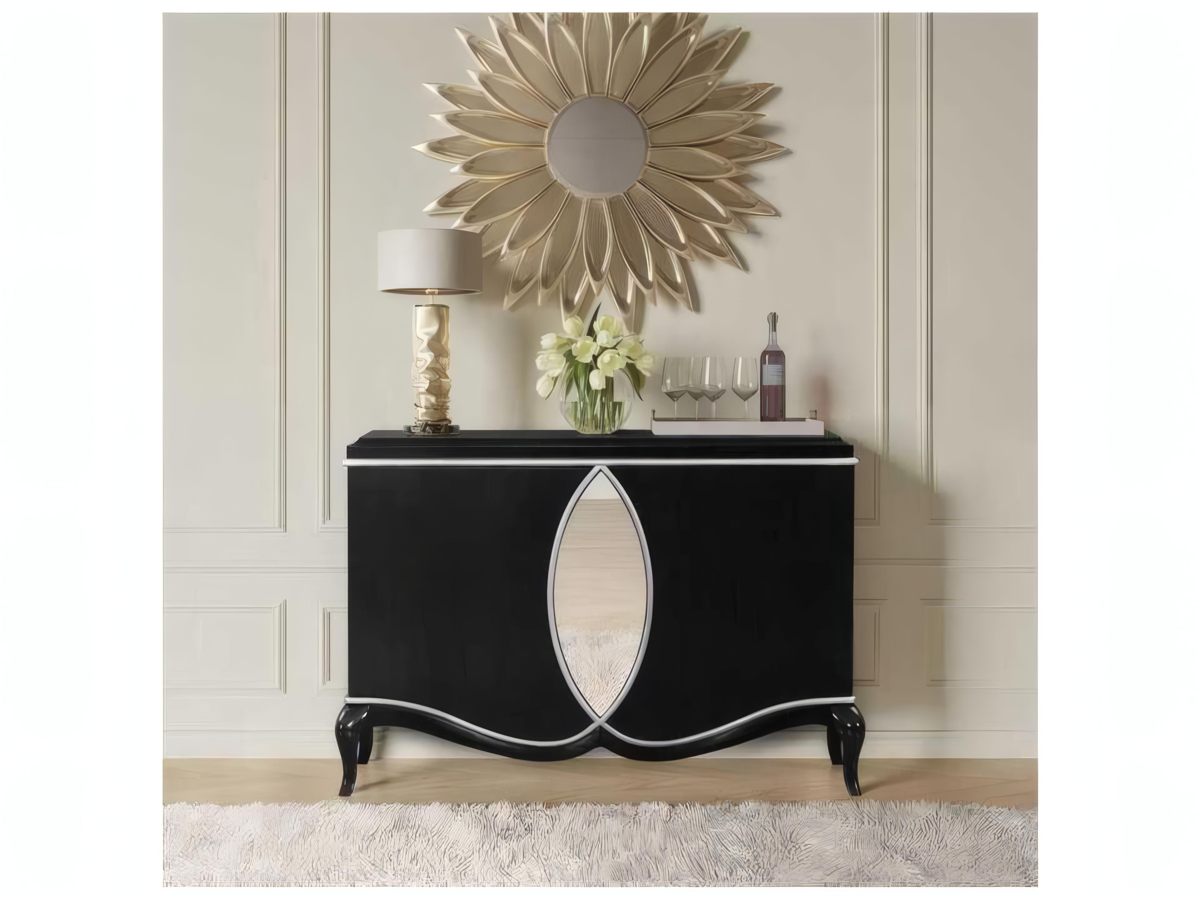 Acme Furniture Black Birch Wood Accent Chest