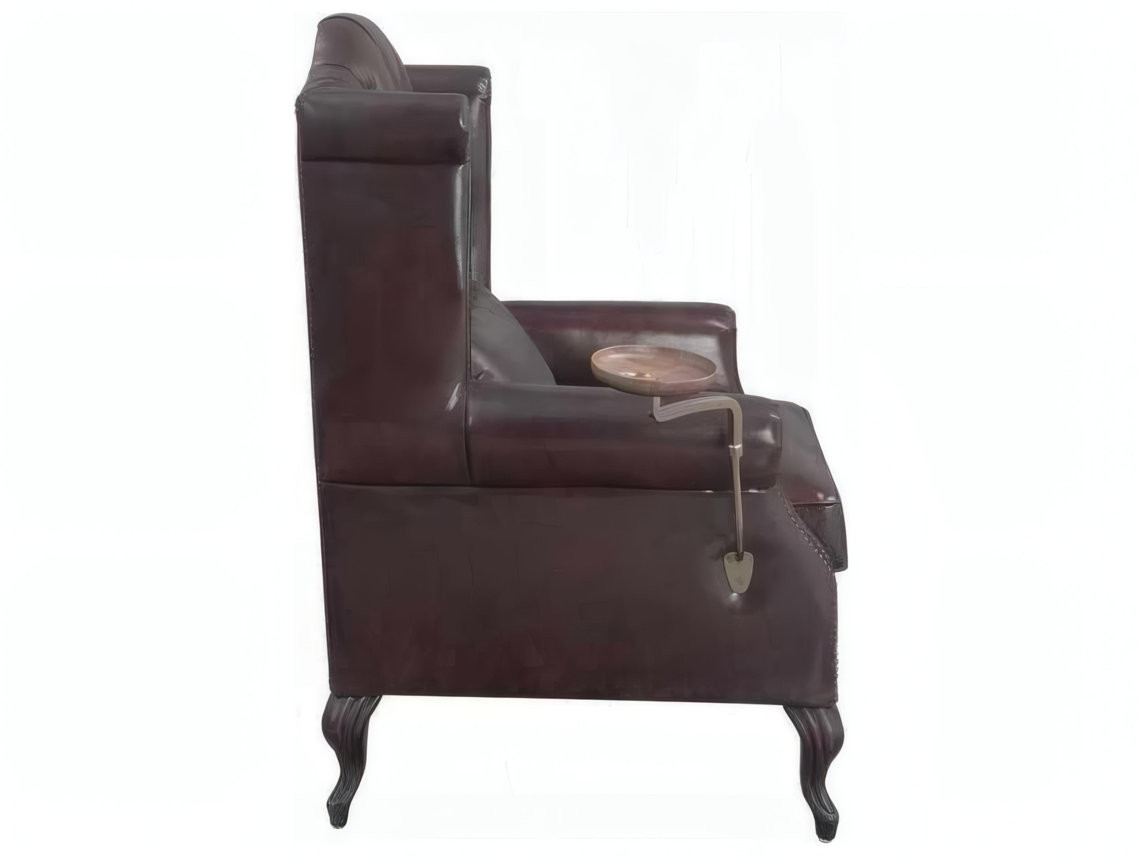 Acme Furniture Brown Leather Accent Chair
