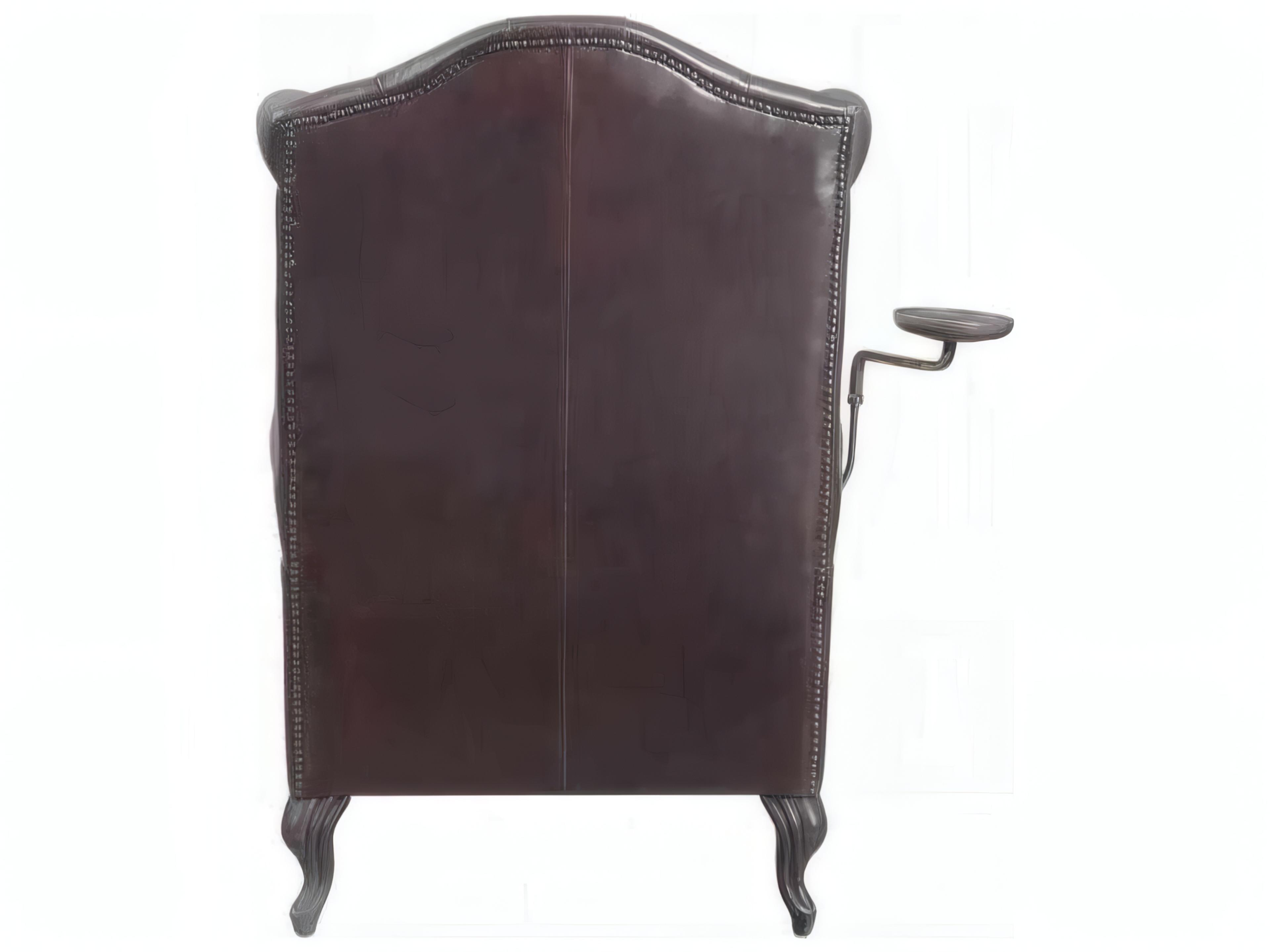 Acme Furniture Brown Leather Accent Chair