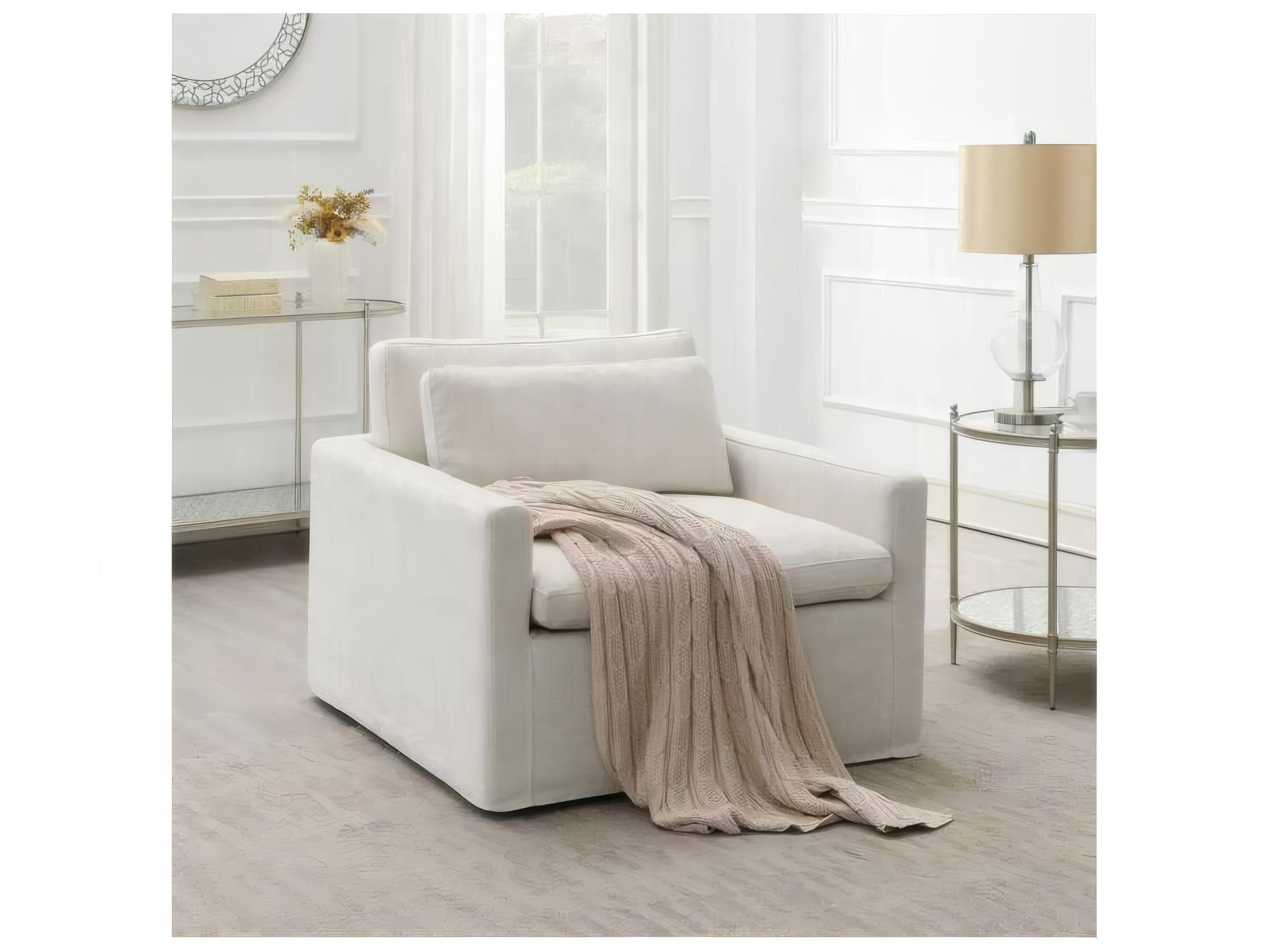 Acme Furniture Naveen Swivel Cream Accent Chair