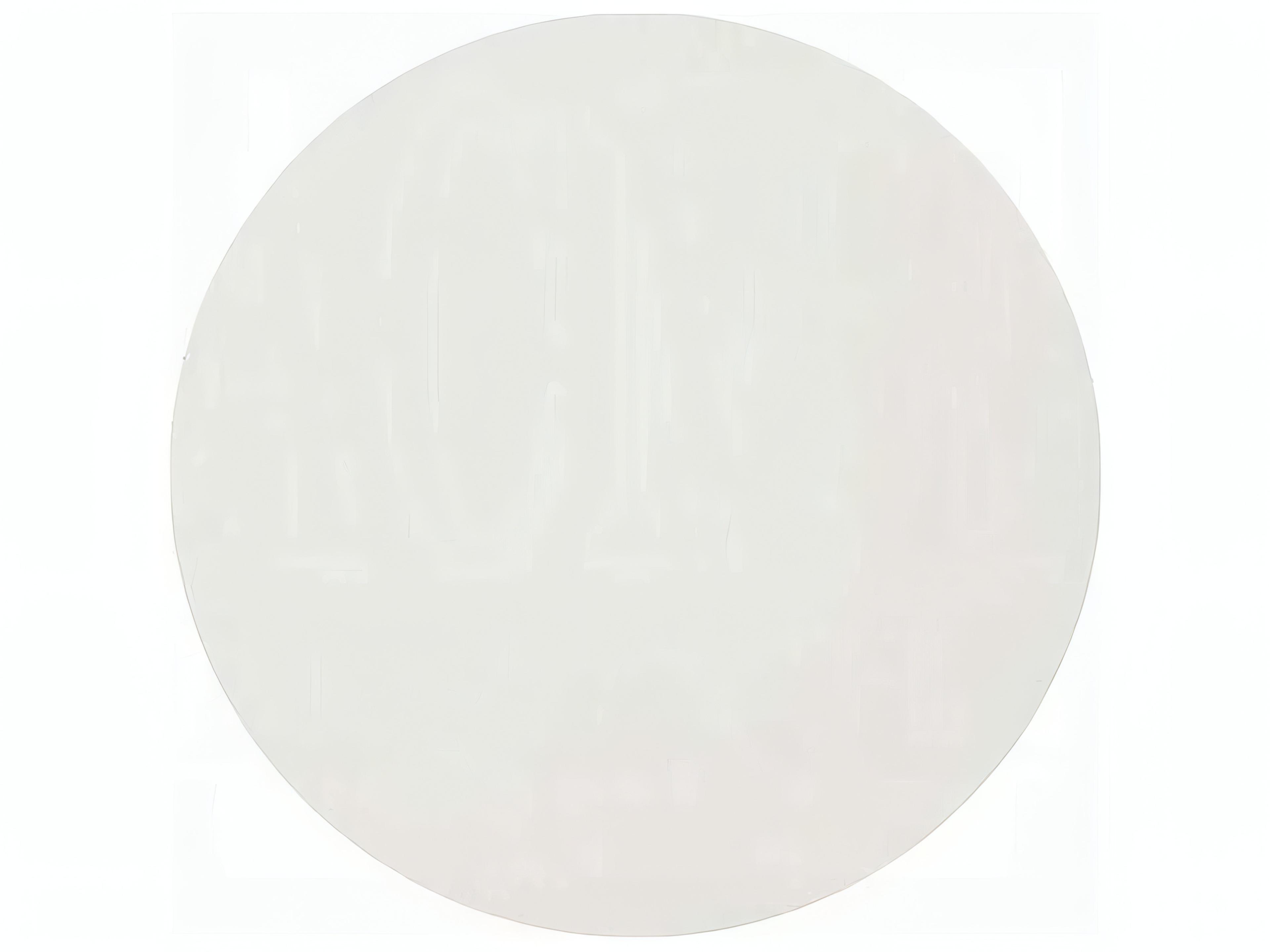 Acme Furniture Gene Round Faux Cement Natural Gray End Table