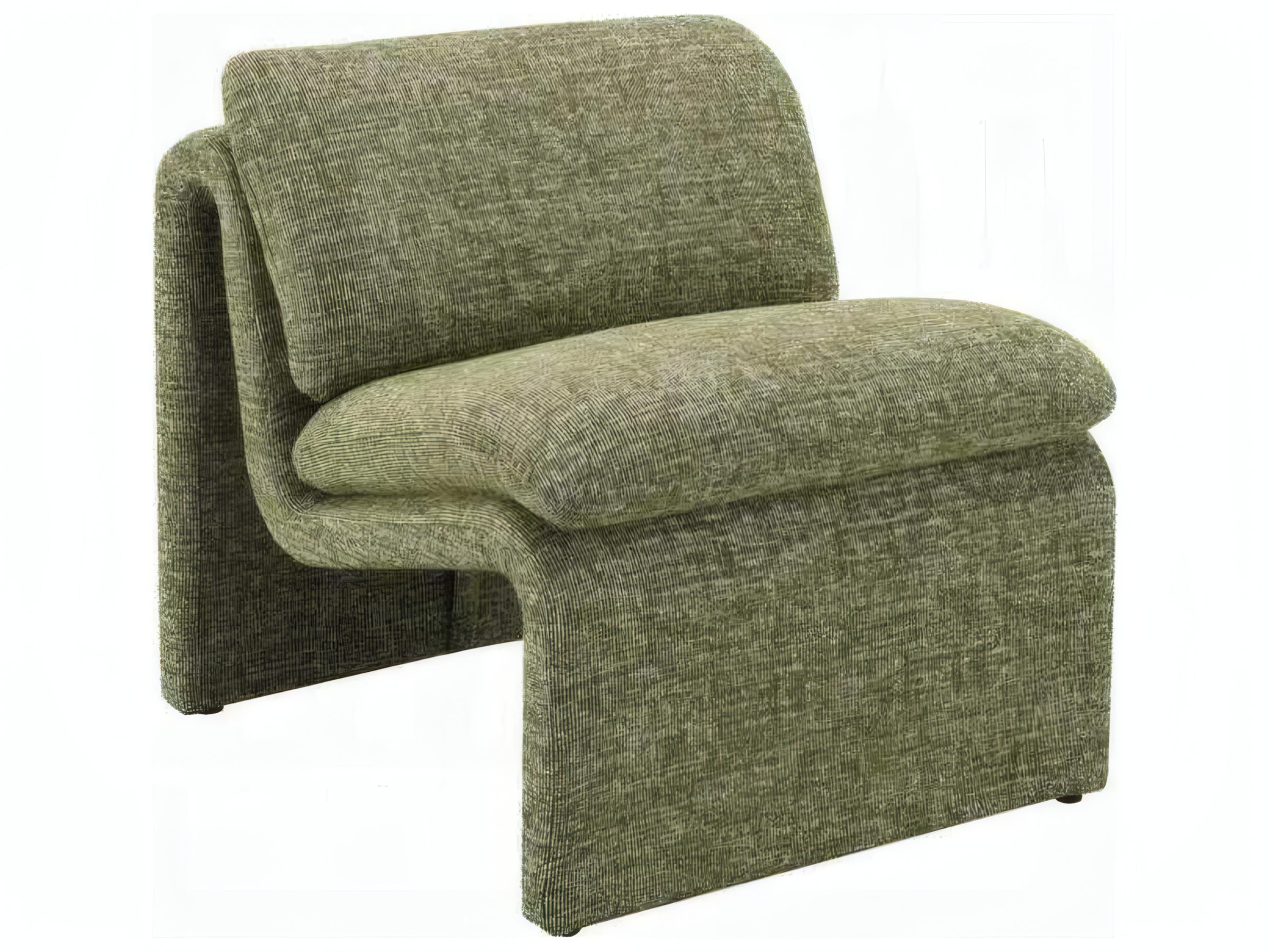 Jaeda Green Accent Chair