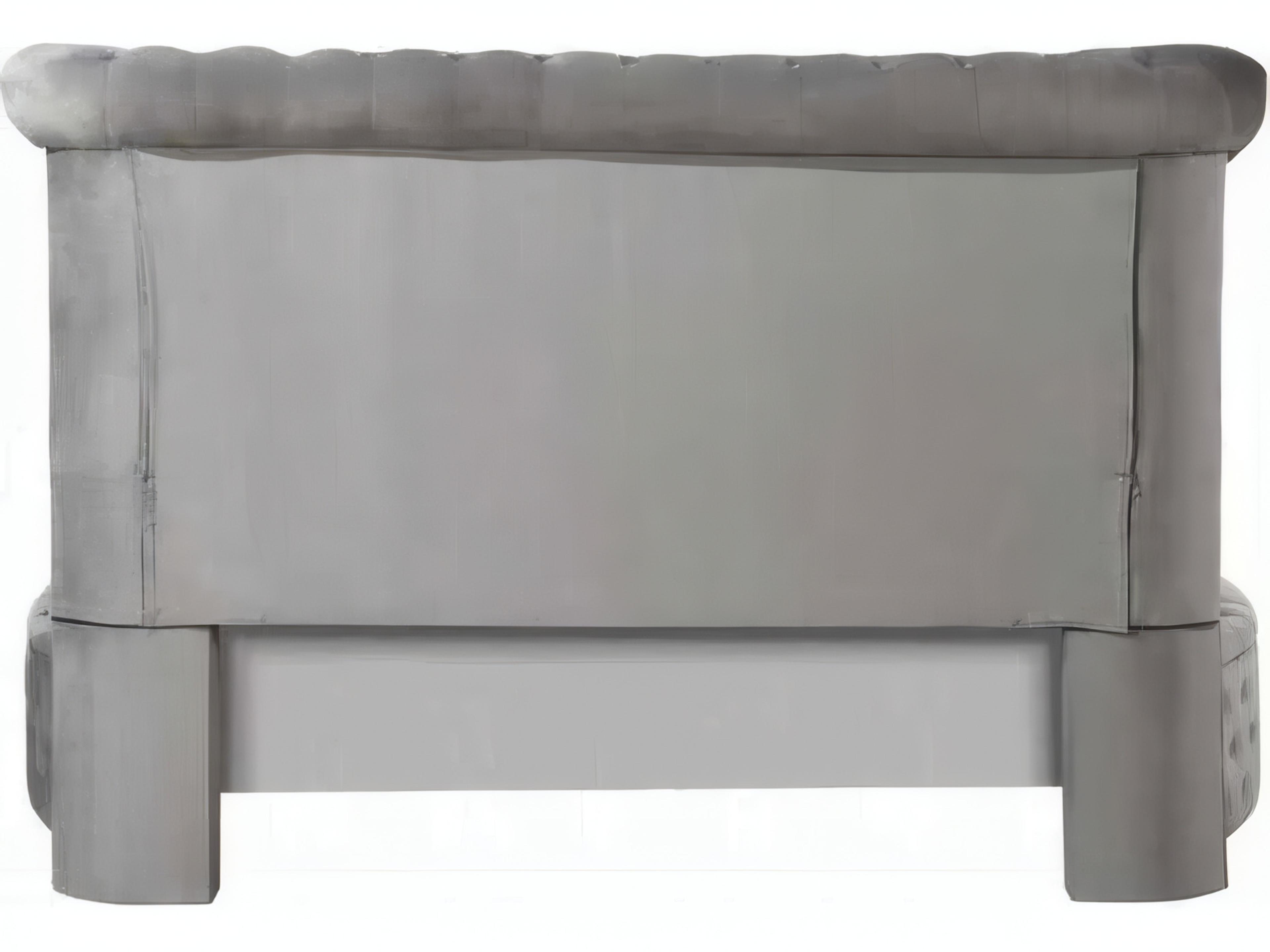 Acme Furniture Gaiva Gray Velvet Plywood Upholstered Queen Platform Bed