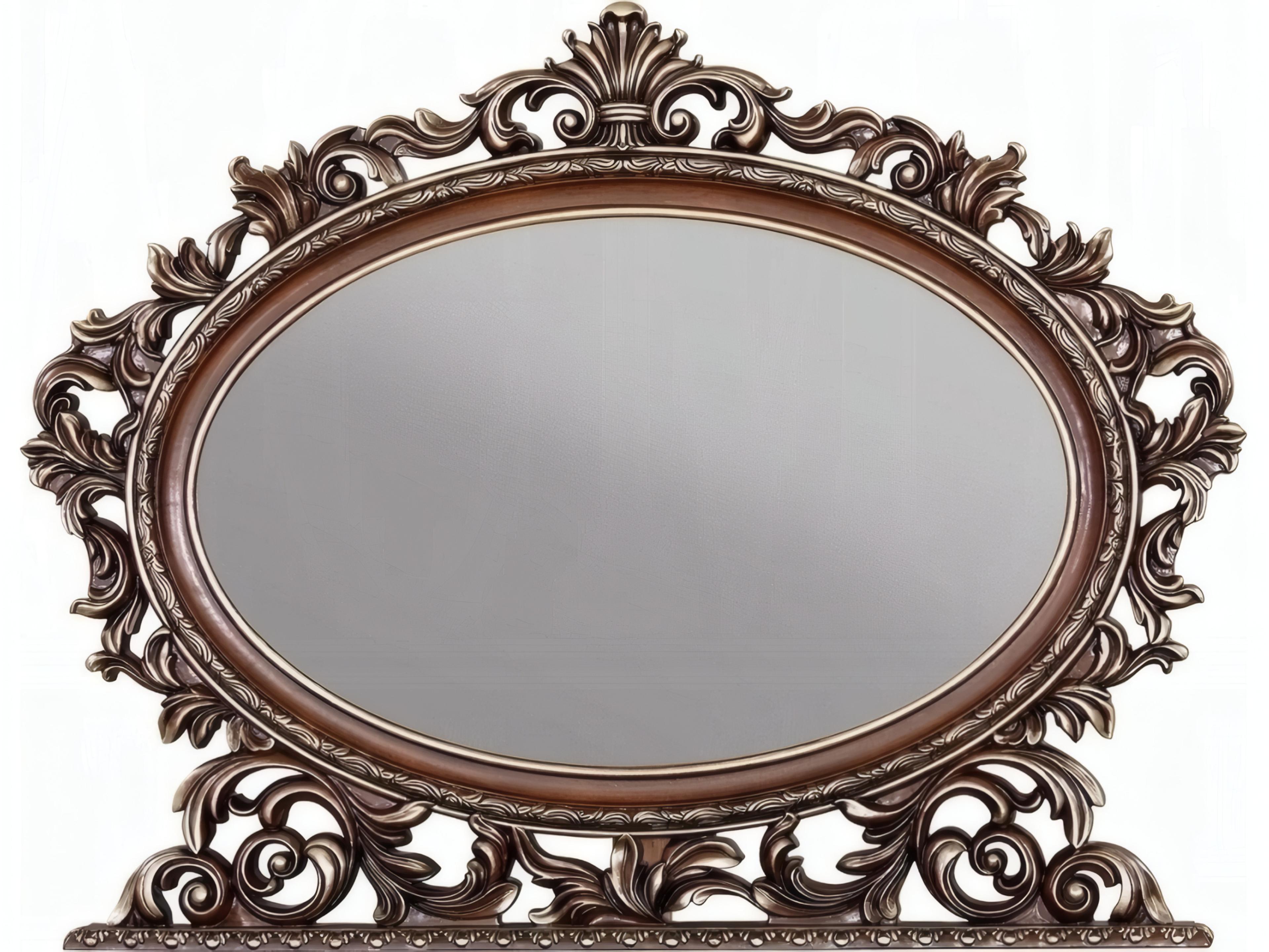 Acme Furniture Cherry Wall Mirror