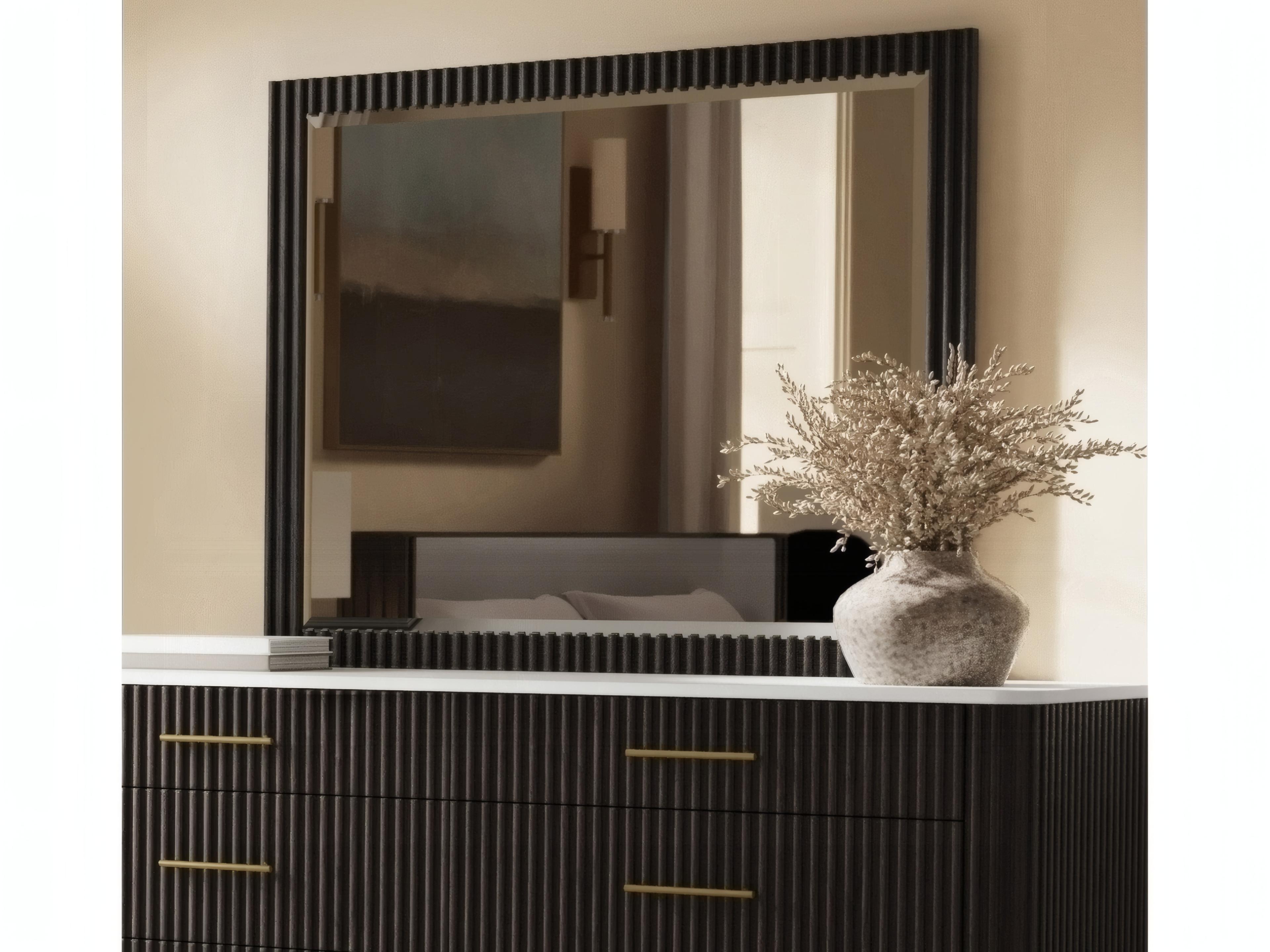 Acme Furniture Clayten Espresso Rectangular Wall Mirror