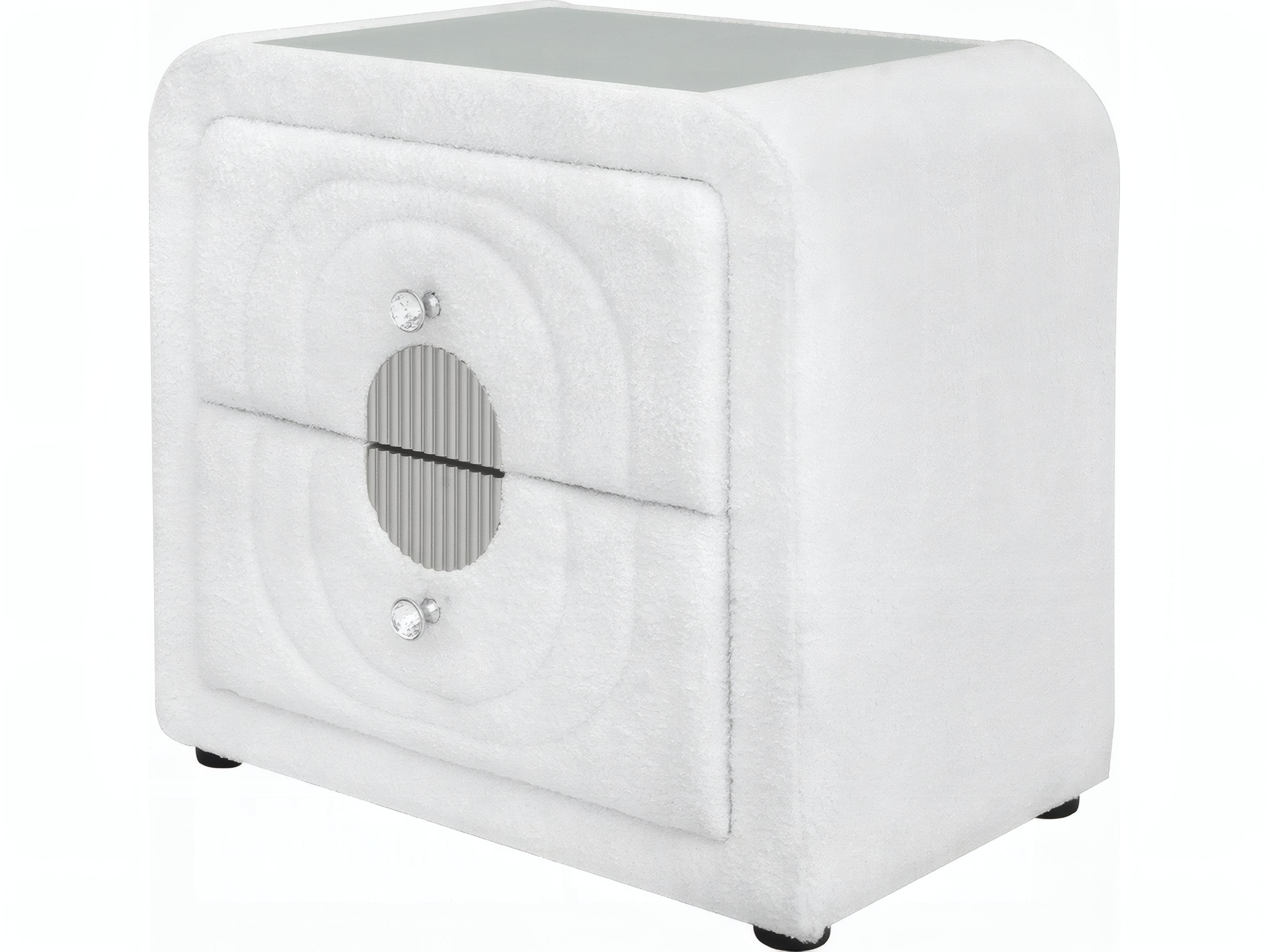 Shelyn 2-Drawers Nightstand