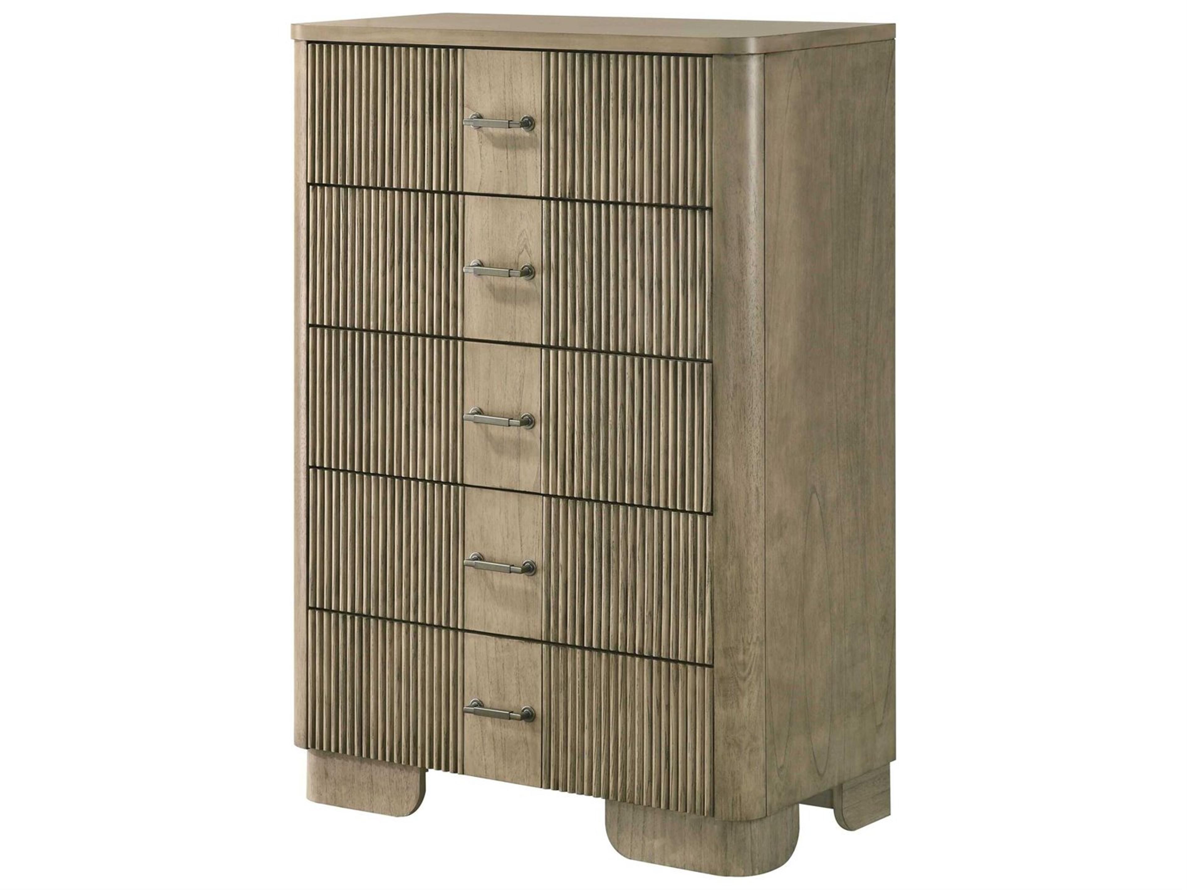 Lakkari Antique Oak Rubberwood Accent Chest