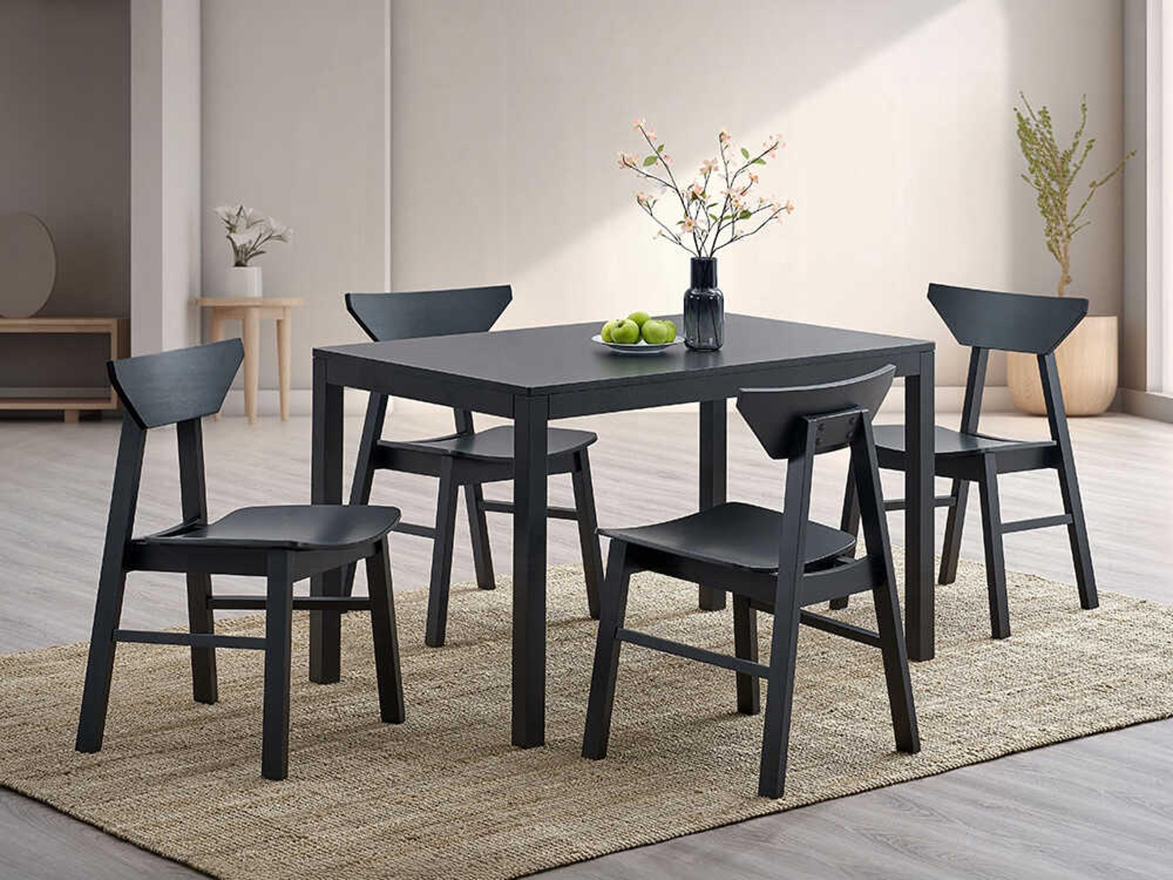 Briar Rubberwood Dining Room Set