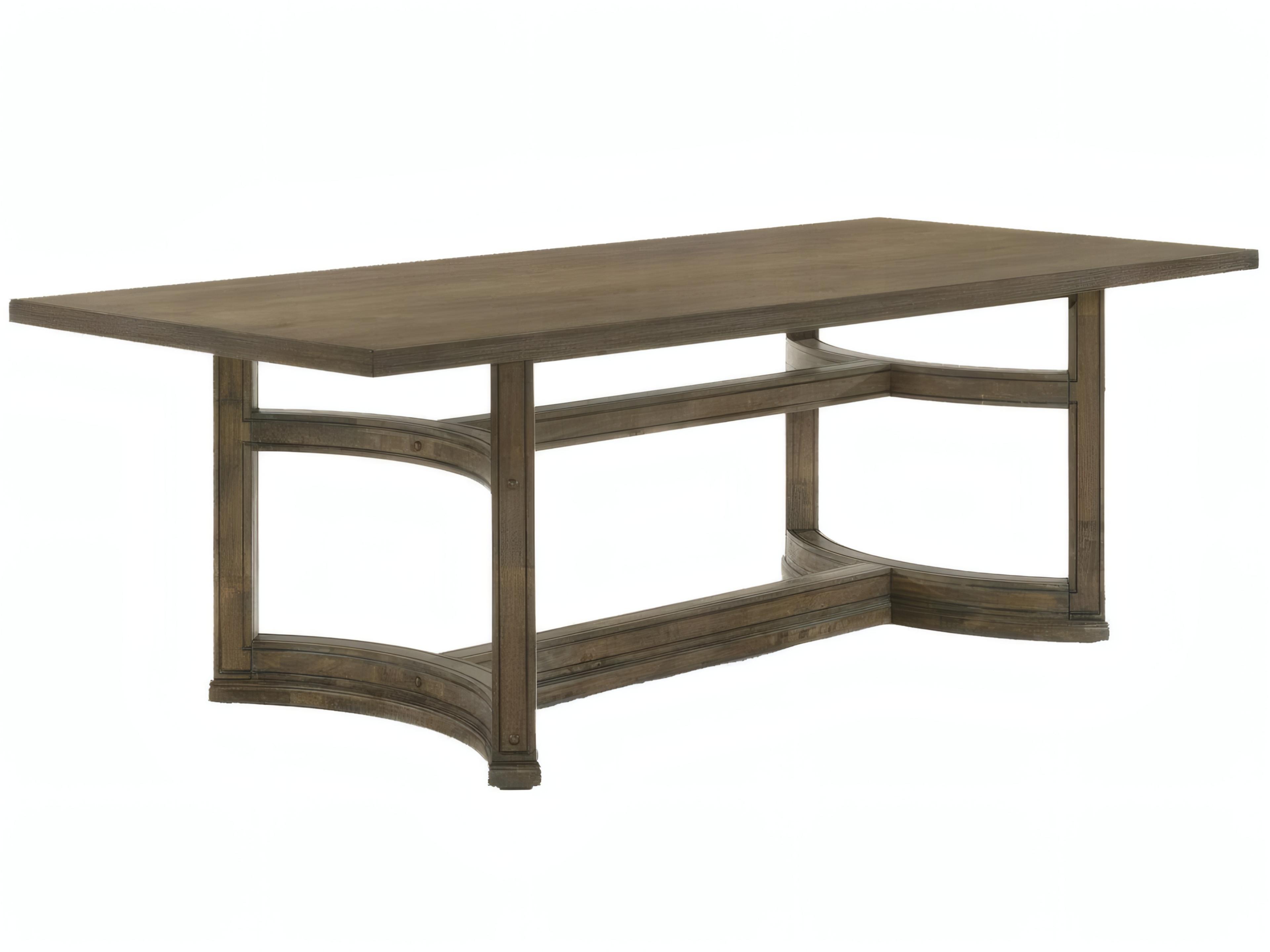 Parfield Rectangular Wood Weathered Oak Dining Table