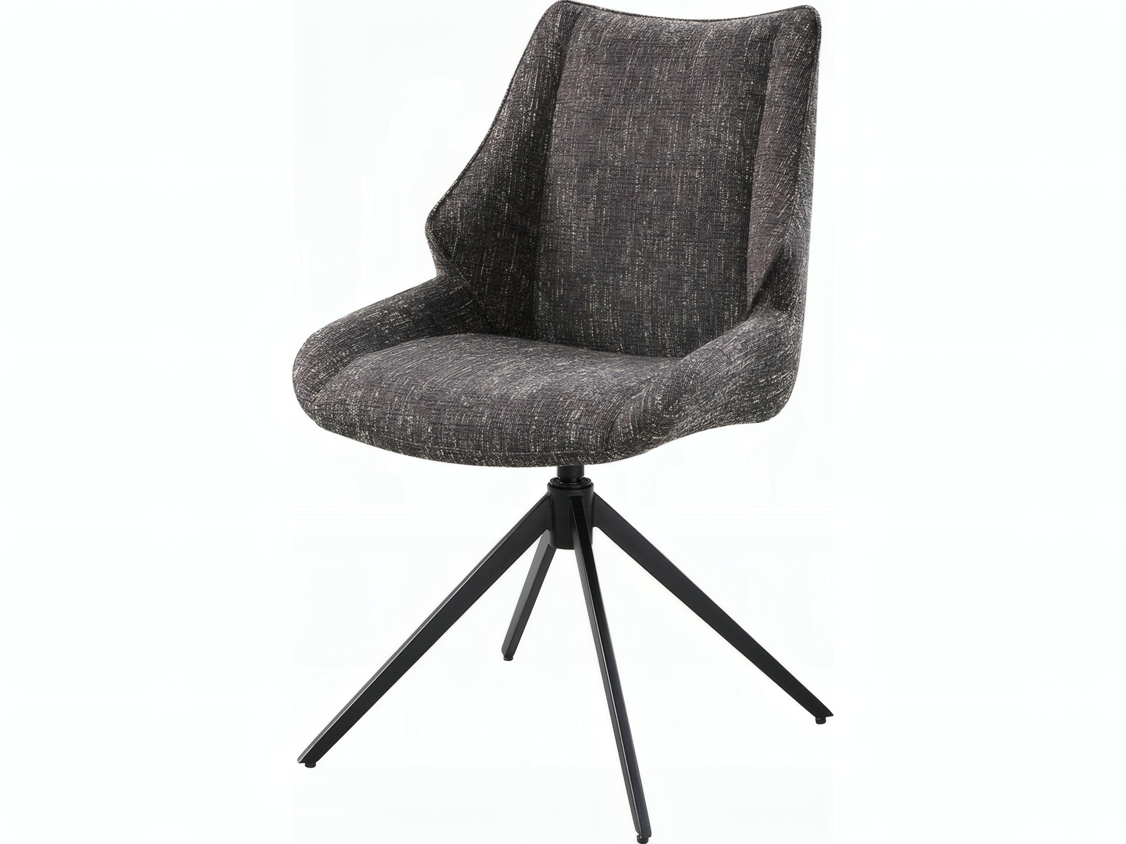 Acme Furniture Brown Upholstered Armless Dining Chair Set of 2