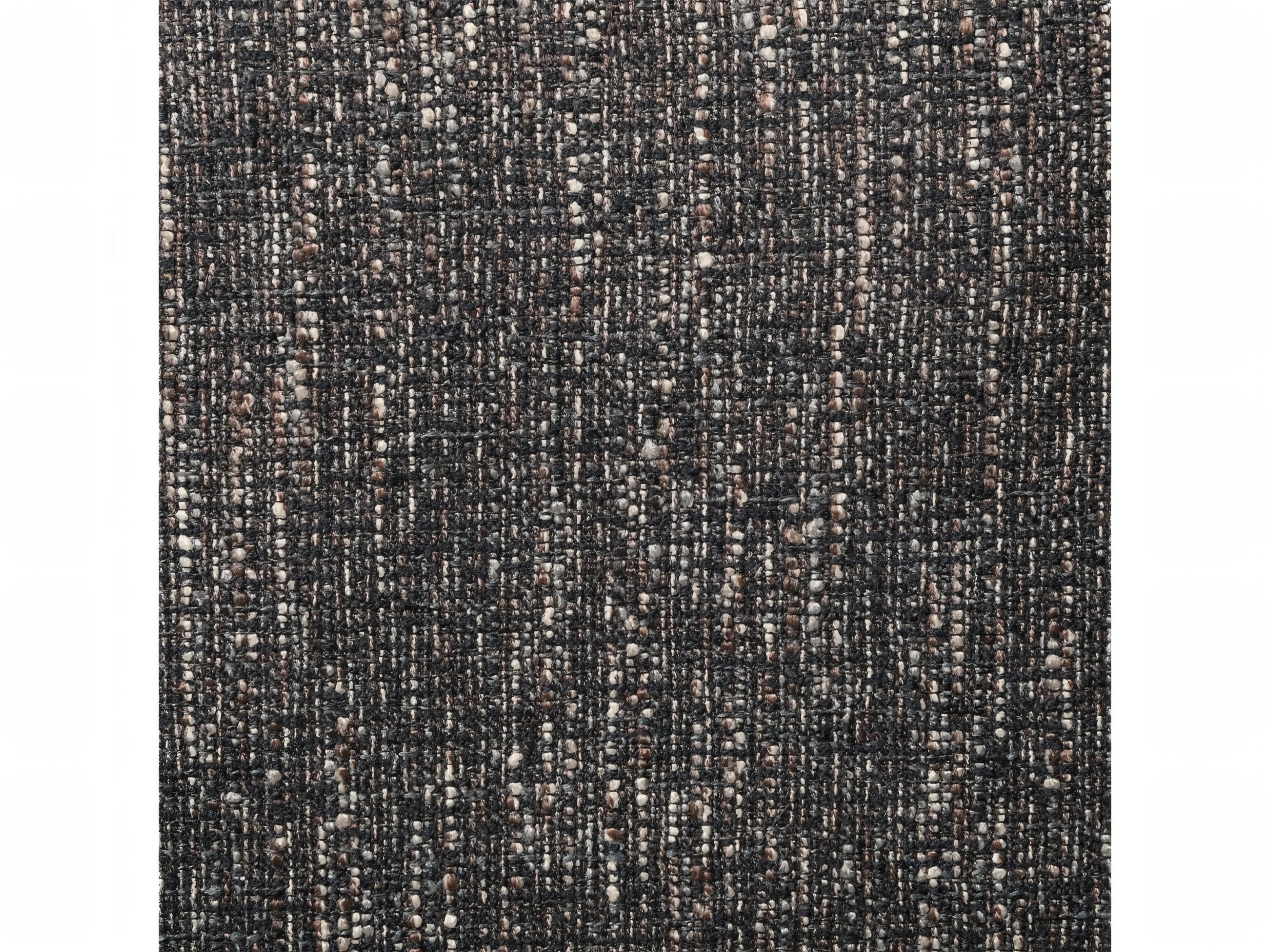 Acme Furniture Brown Upholstered Armless Dining Chair Set of 2