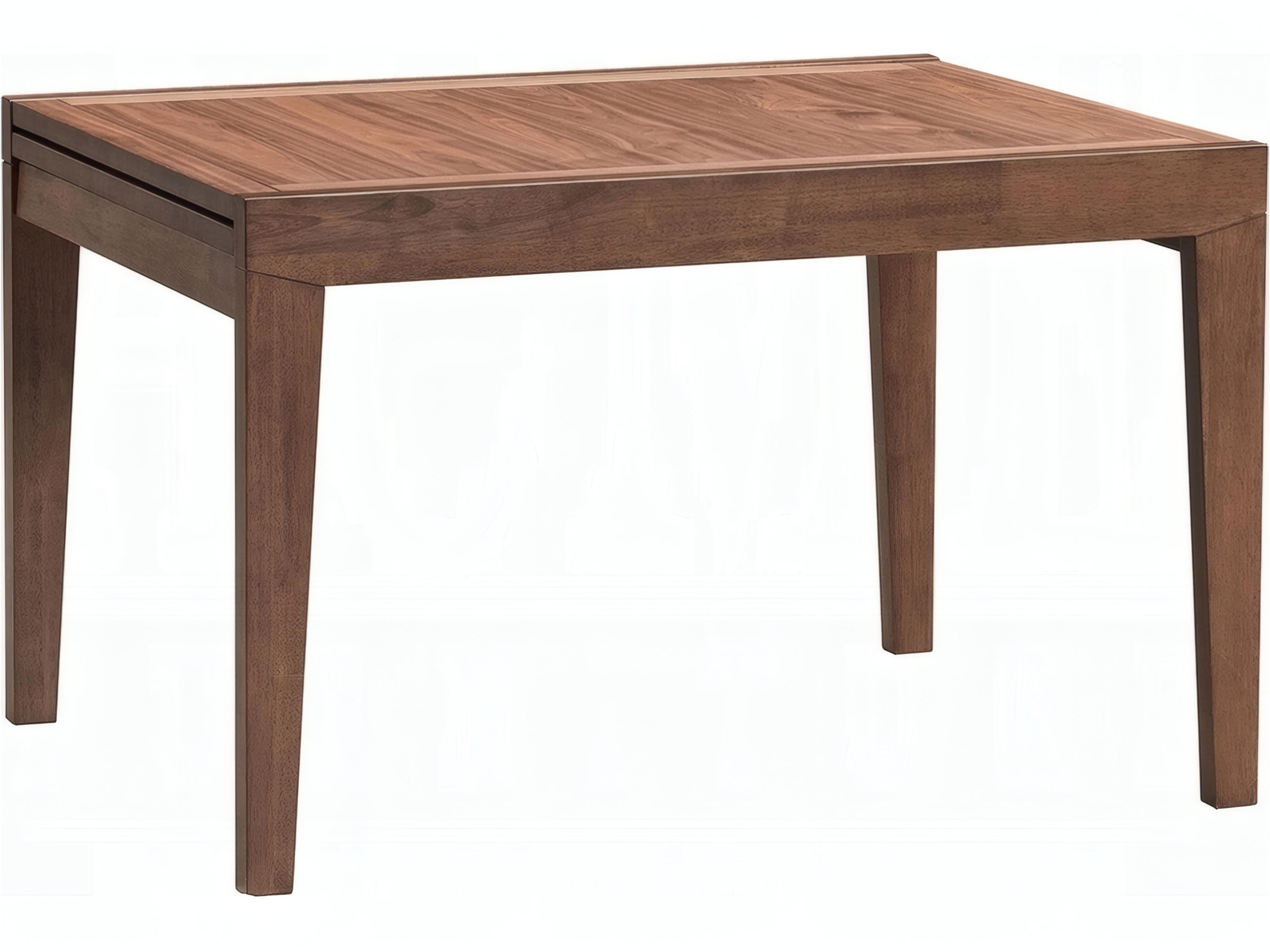 Mayah Rectangular Wood Walnut Dining Table
