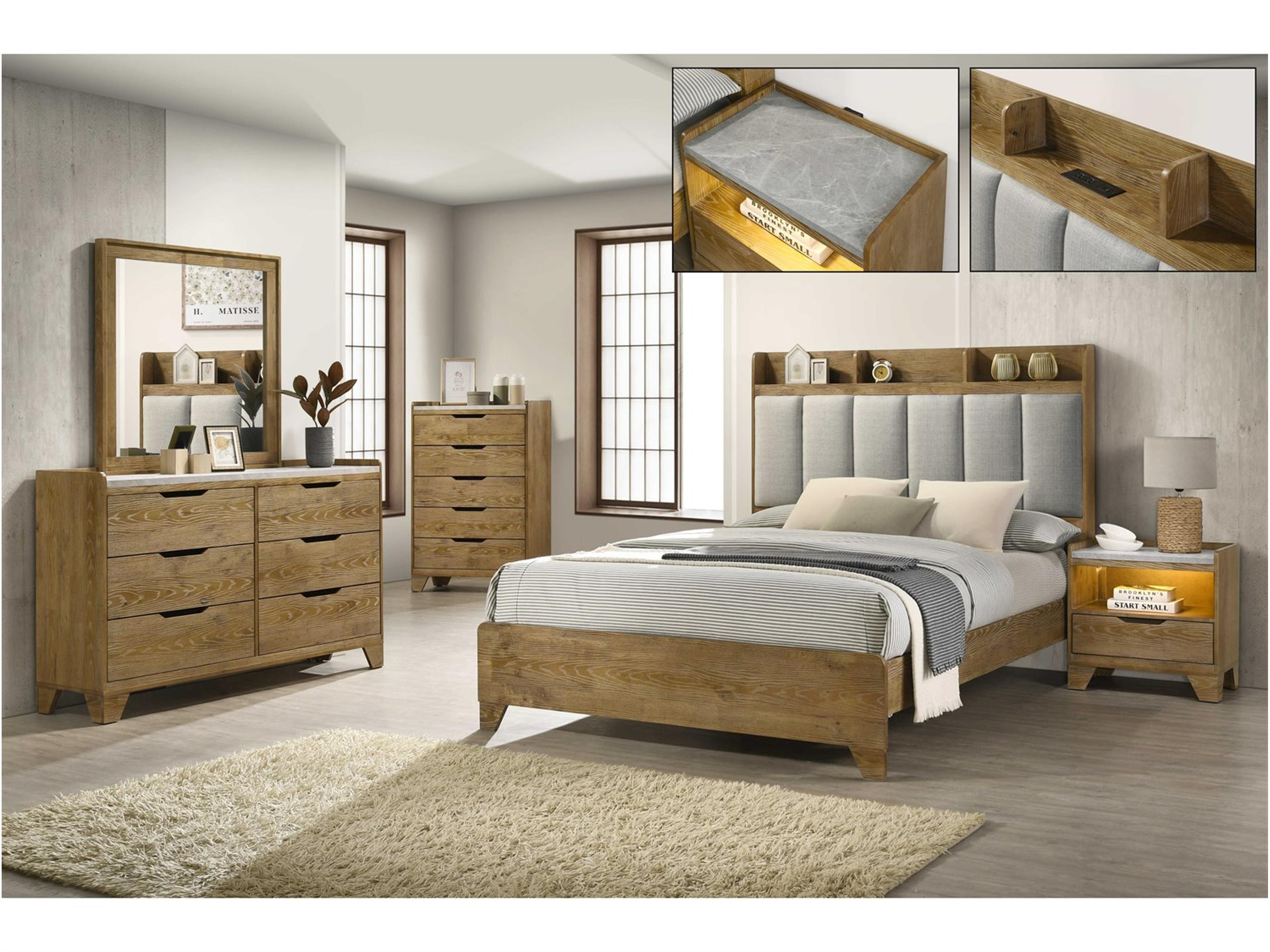 Garcia Brown Bedroom Set