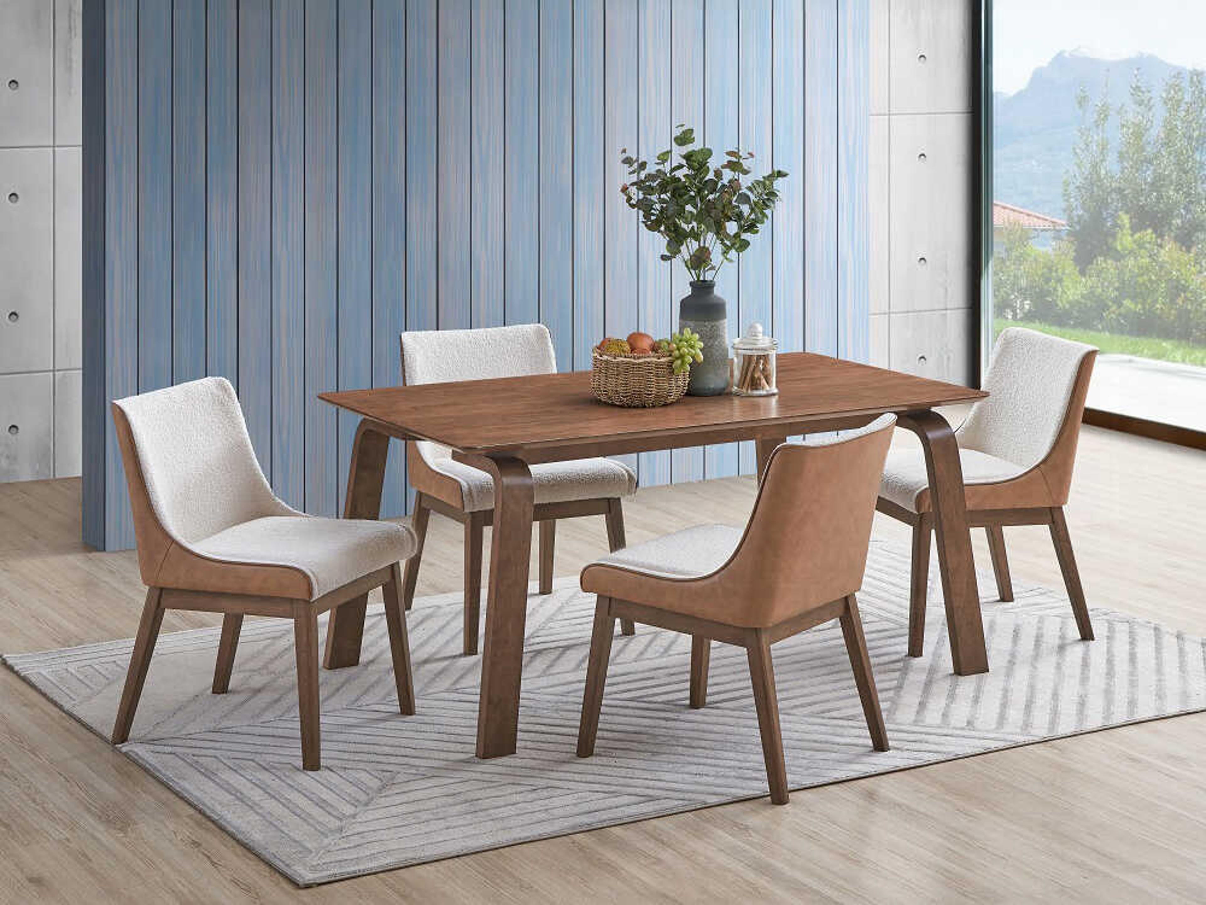 Ginny Rubberwood Dining Room Set