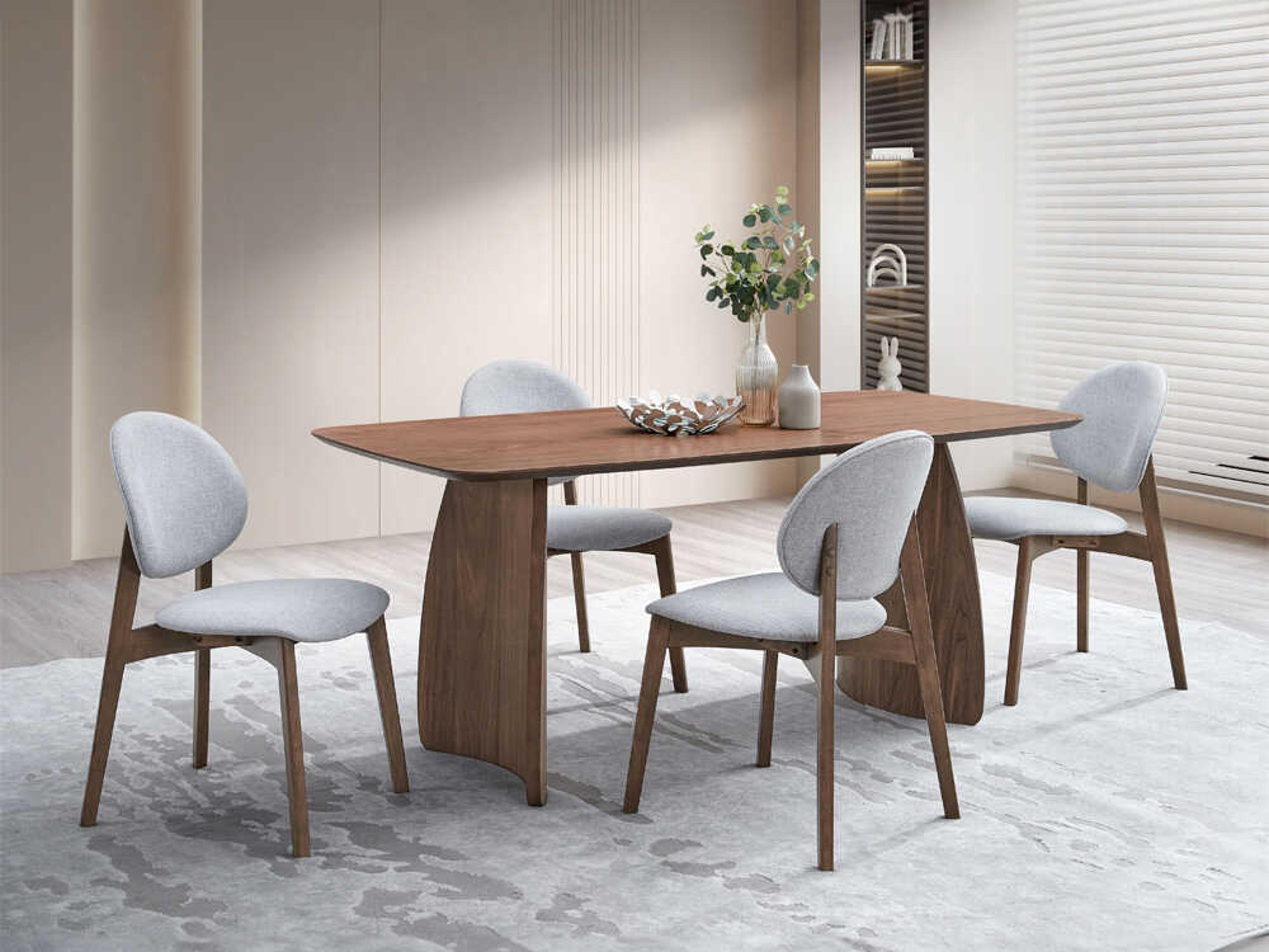 Hadasa Rubberwood Dining Room Set