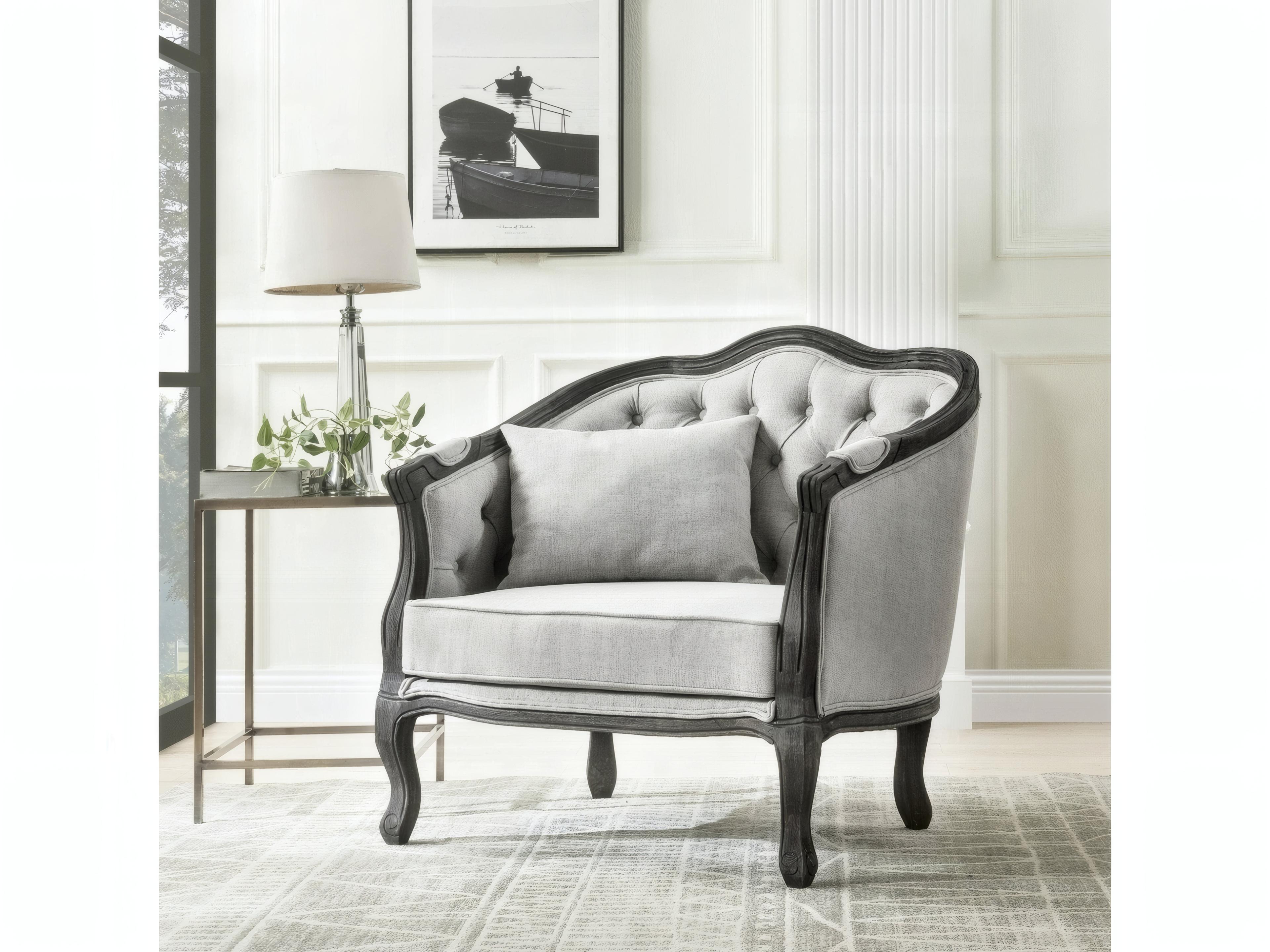Acme Furniture Samael Gray Accent Chair